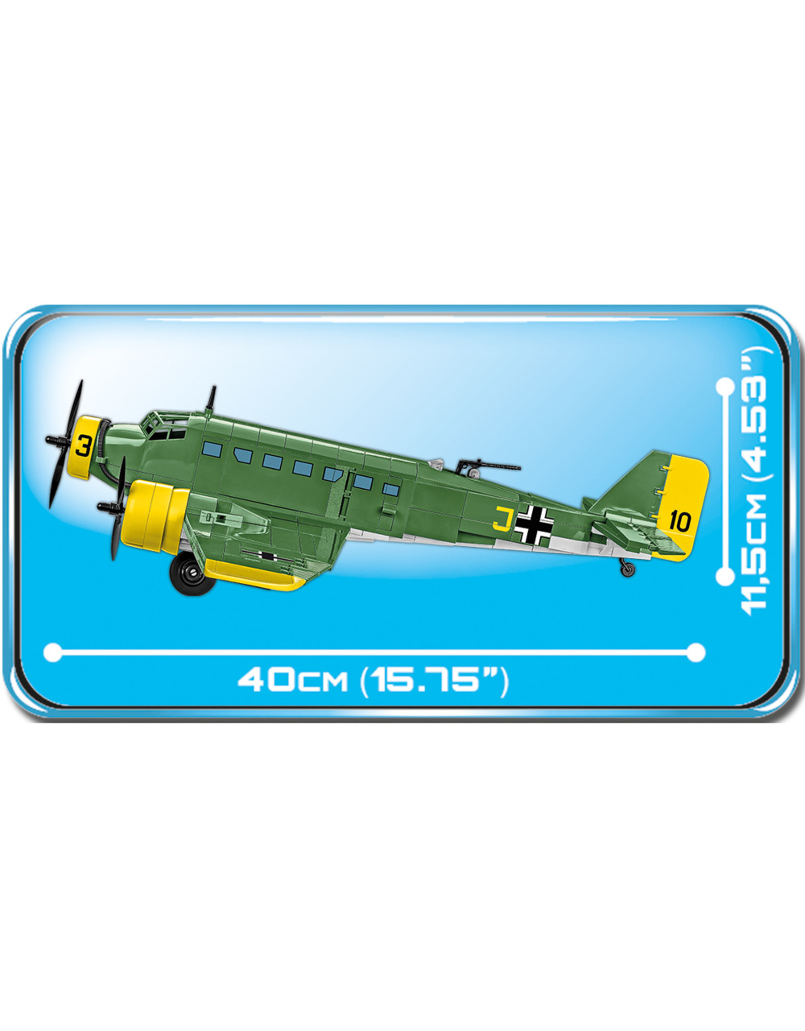 COBI COBI  WW2 5710 - Junkers JU-52/3M G5E