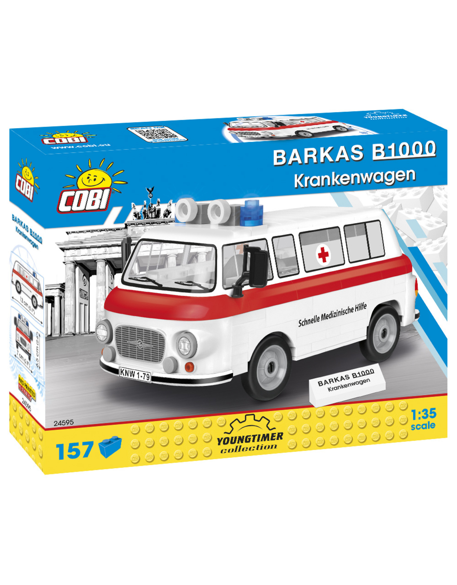 COBI COBI 24595 - Barkas B1000 Ambulance