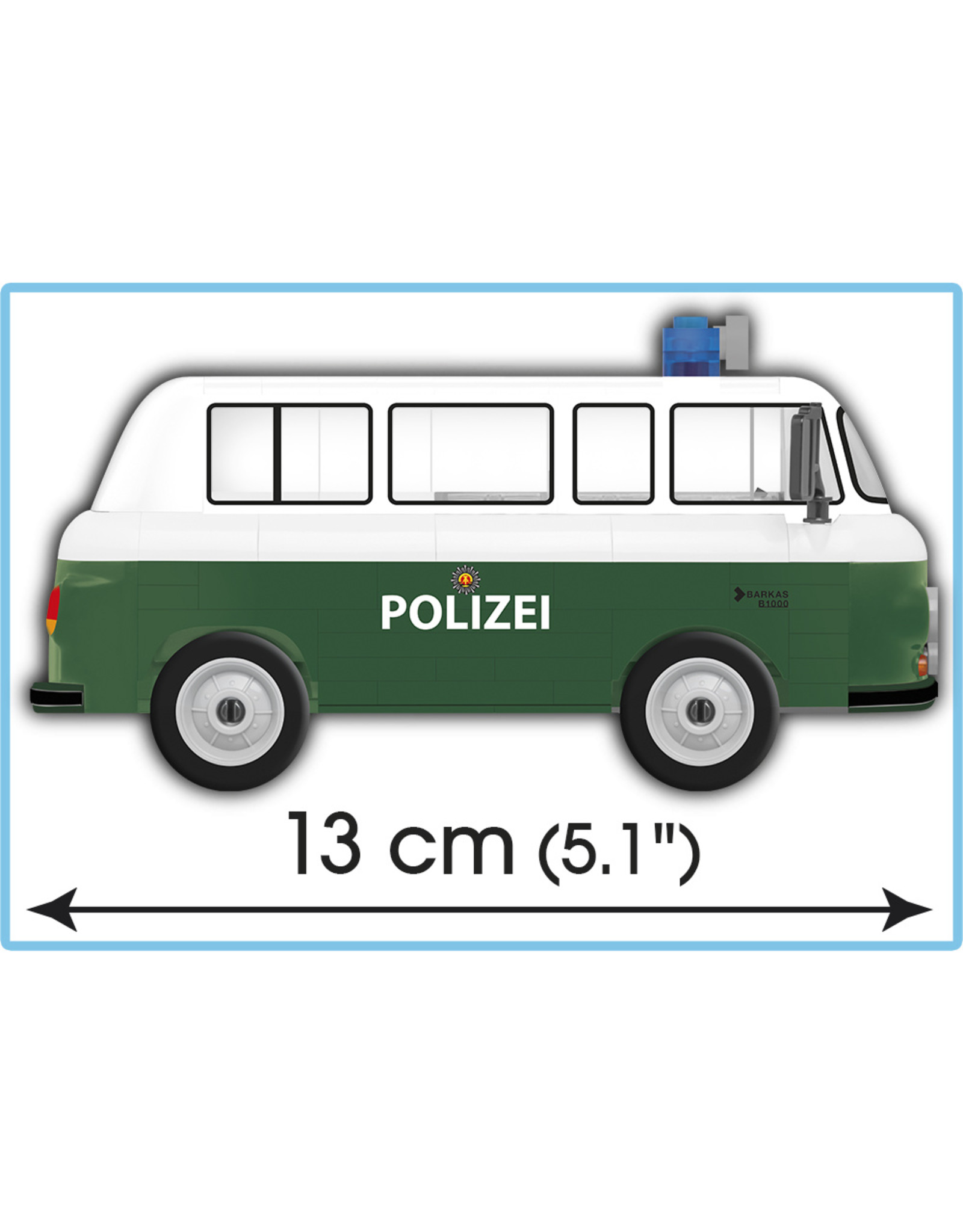 COBI COBI 24596 - Barkas B1000 Politie