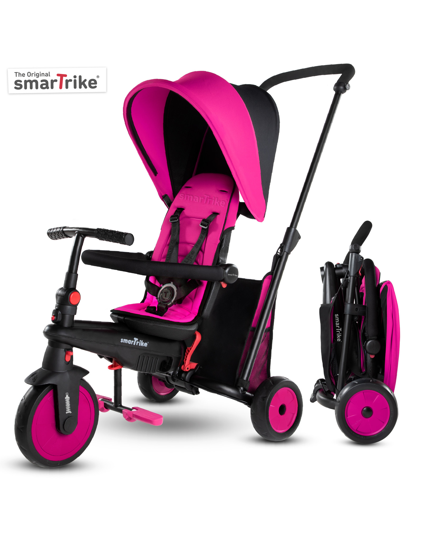 SmarTrike SmarTrike STR3 Folding Stroller Trike - Pink