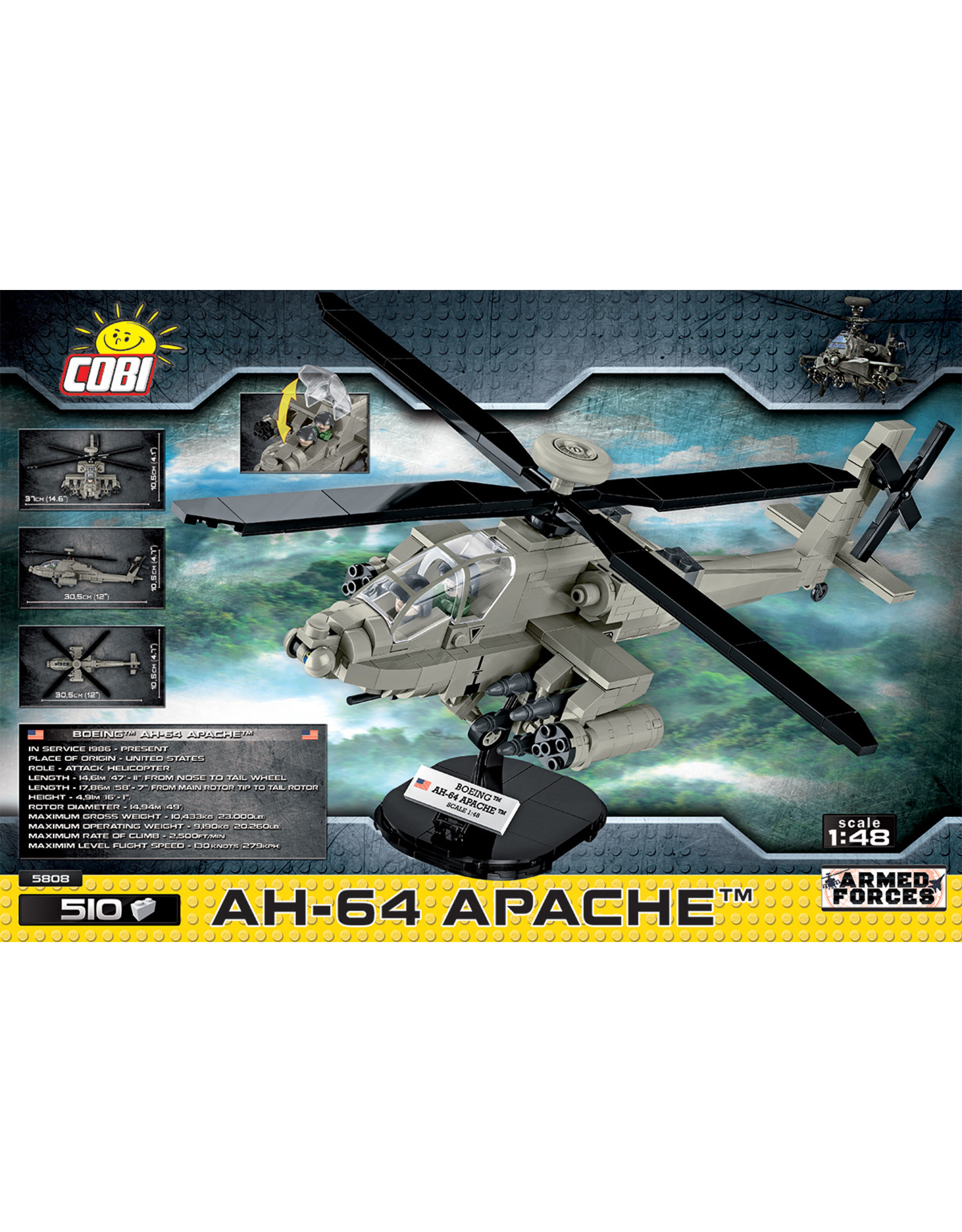 COBI COBI 5808 AH-64 Apache