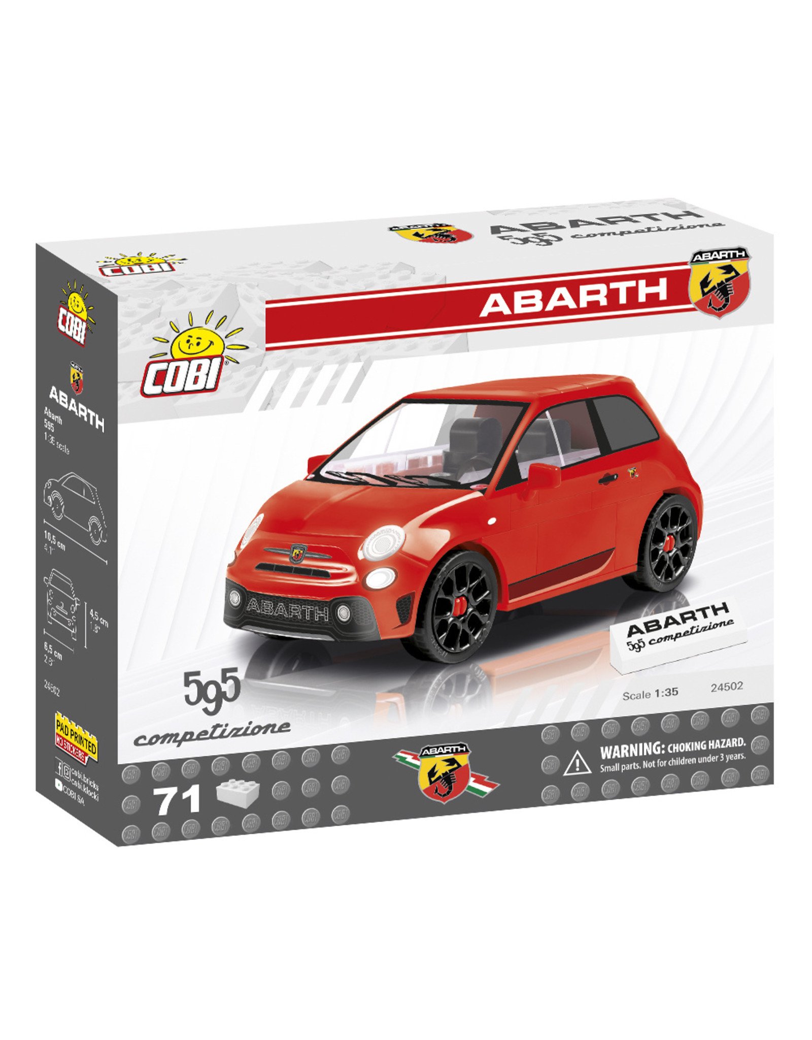 COBI COBI 24502 - Fiat Abarth 595 Competizione