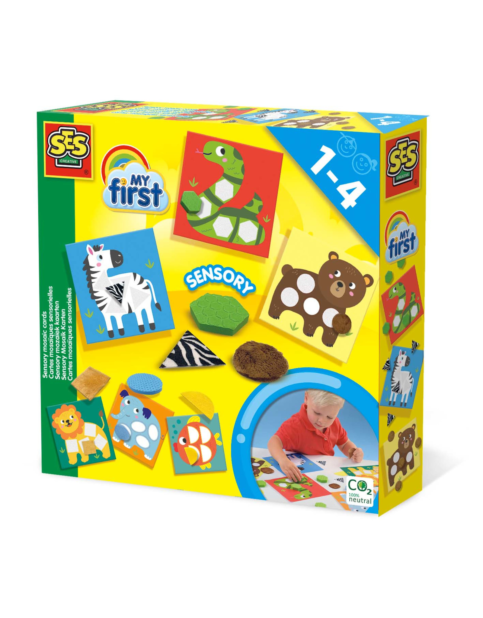 SES Creative SES My First Sensory mozaïek kaarten