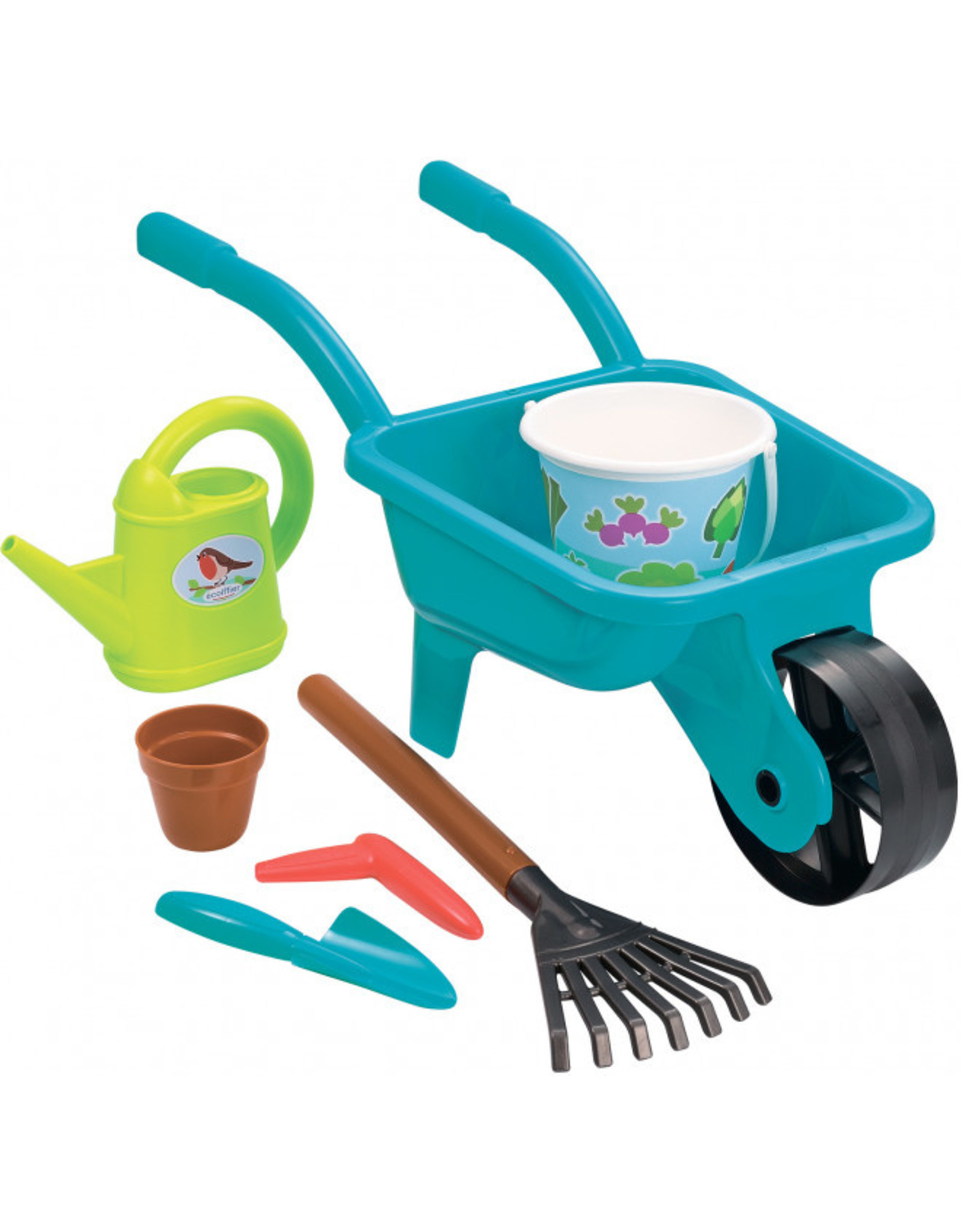 écoiffier Wheelbarrow with accessories