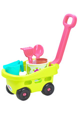 écoiffier Pull cart with garden tools