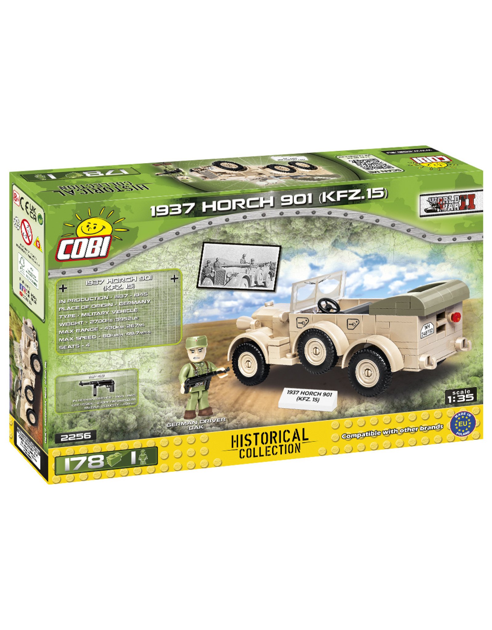 COBI COBI  2256 - Horch 901 KFZ.15 1937