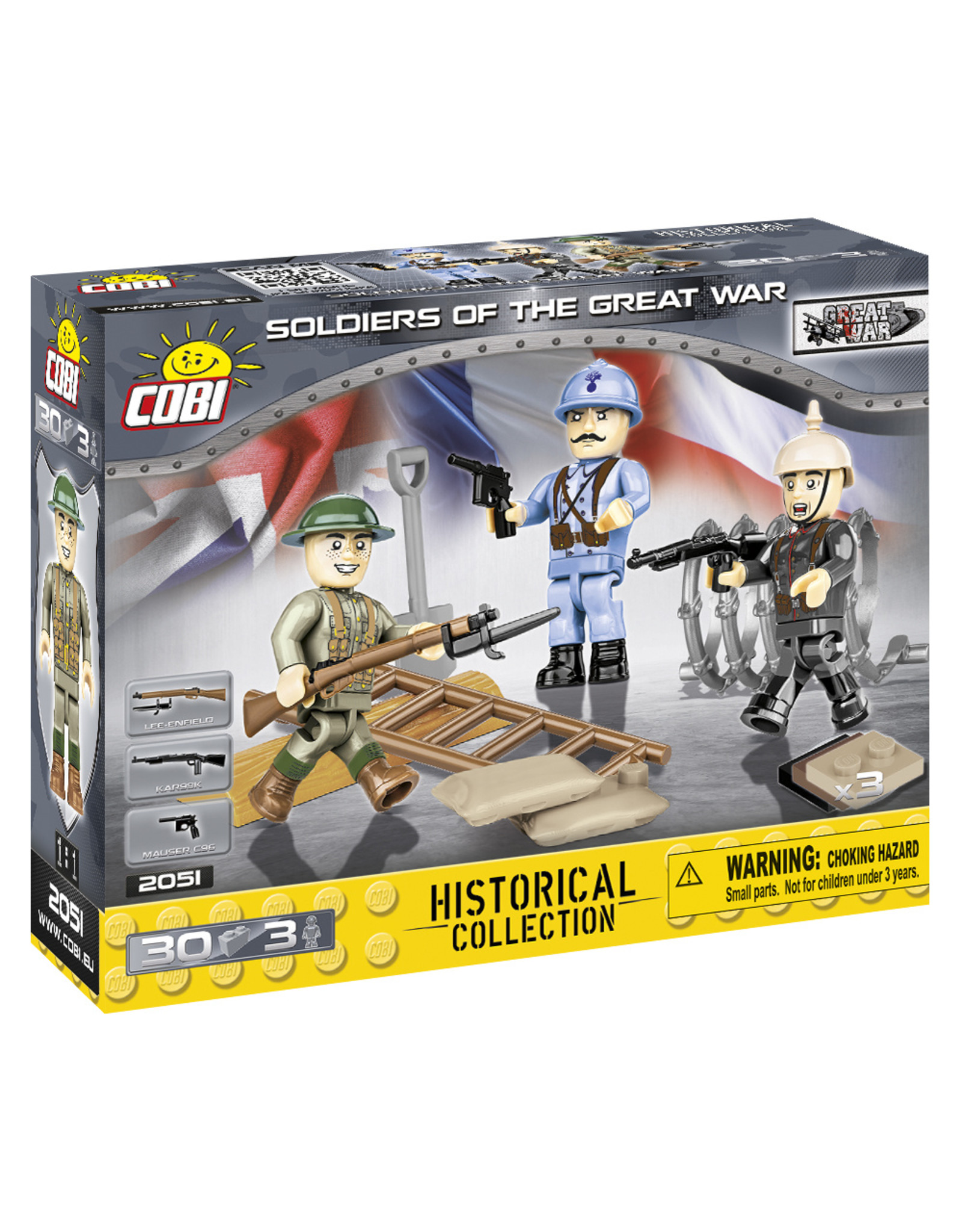 COBI COBI WW1 2051 Soldiers Great War