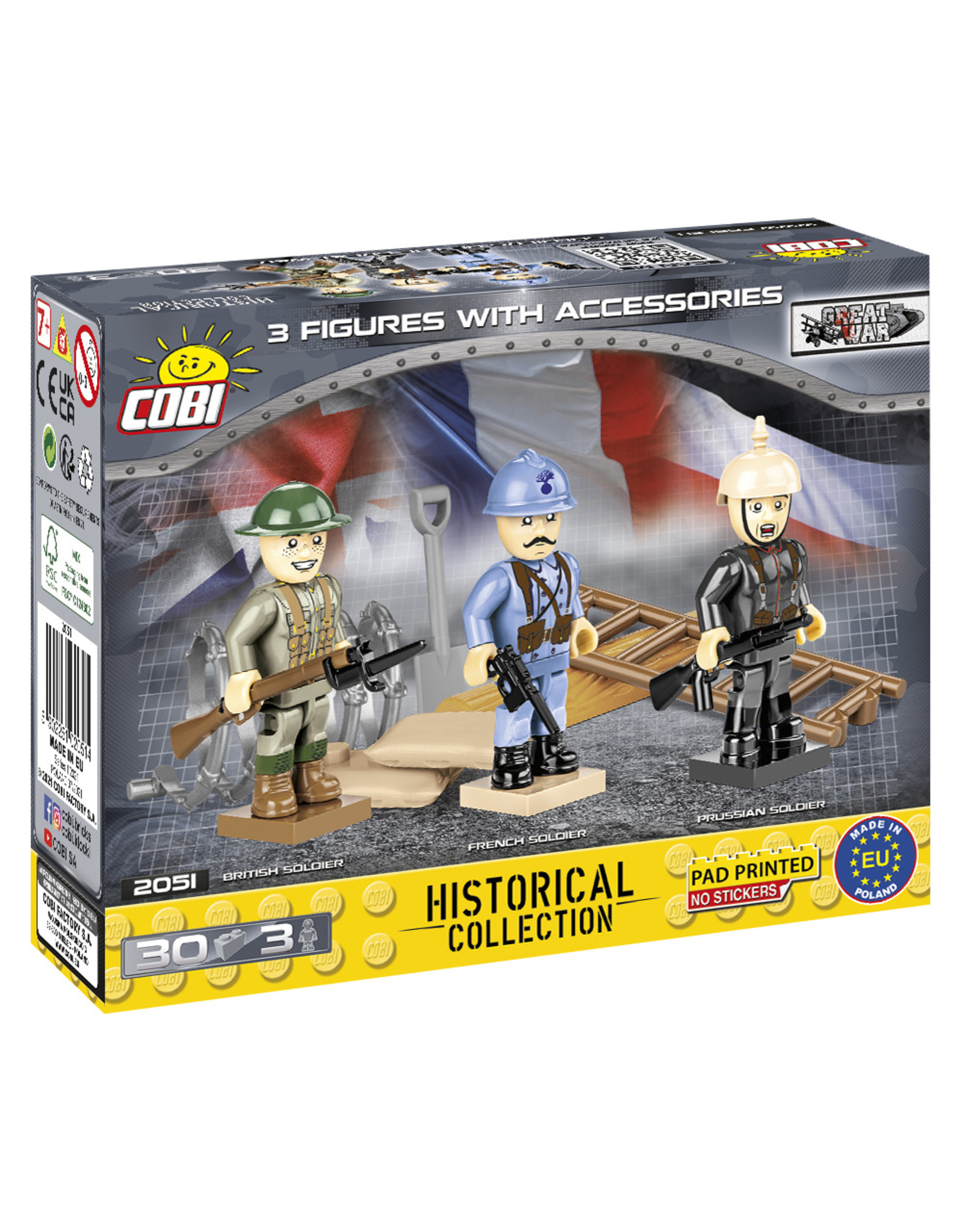 COBI COBI WW1 2051 Soldaten Erster Krieg