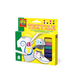 SES Creative Textile markers 8 pack