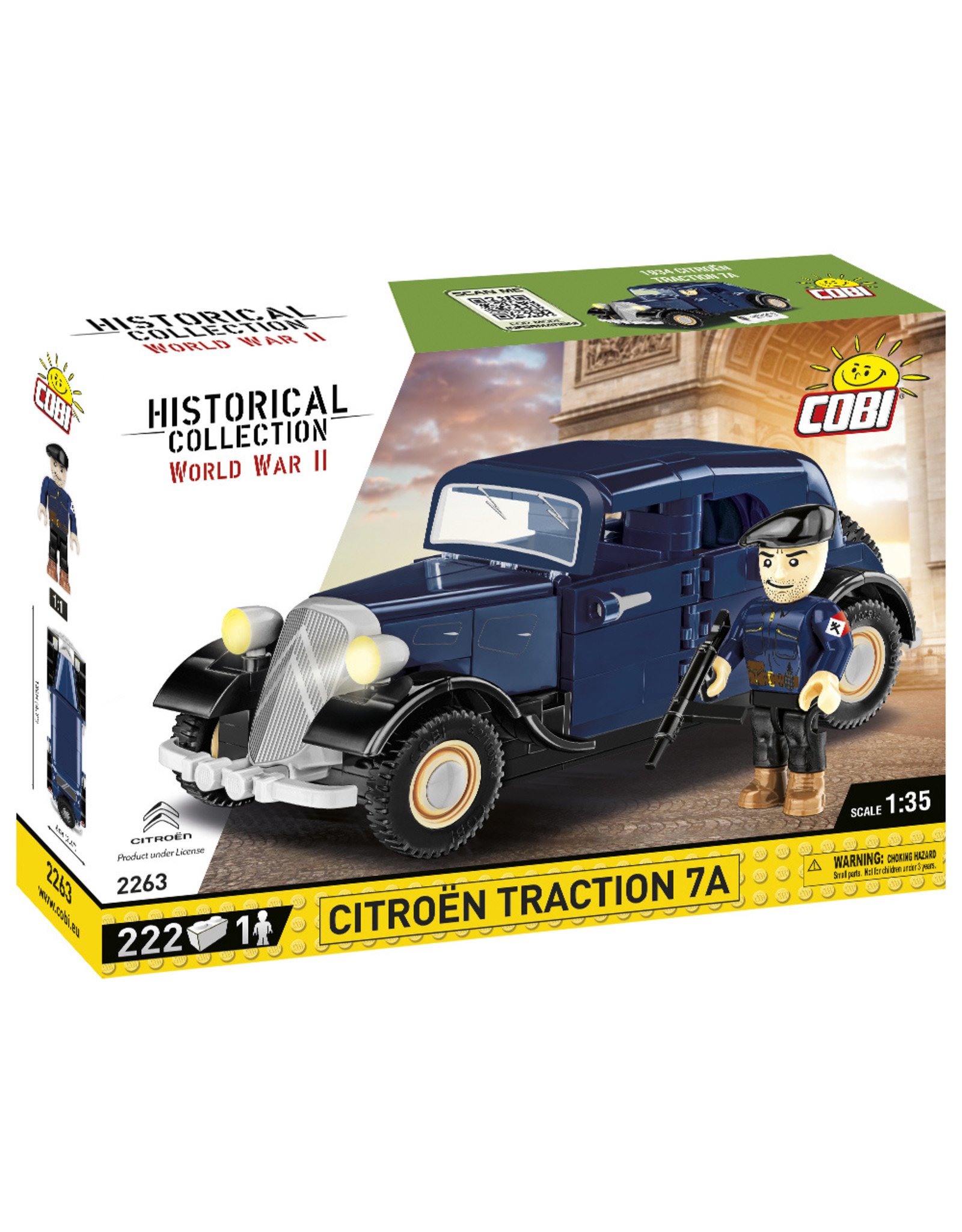 COBI COBI  WW2 2263 - Citroën Traction 7A