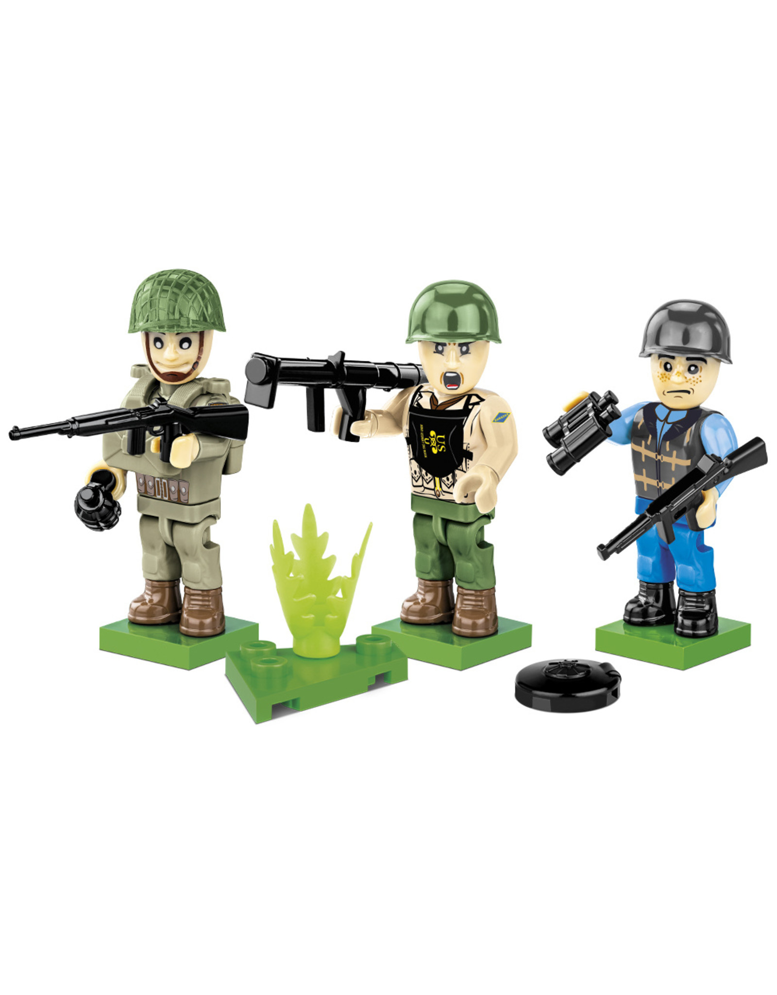 COBI COBI WW2 2048- Soldiers D-Day 1944