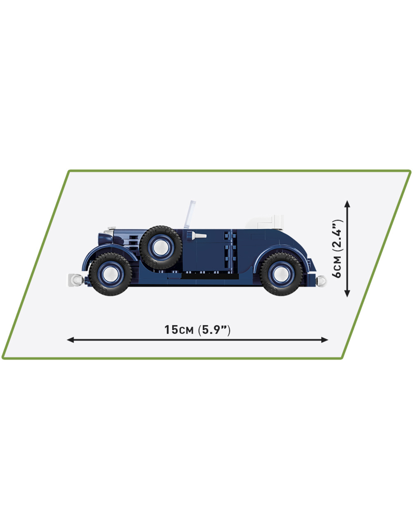 COBI COBI  WW2 2262 - Horch 830BK BK Cabriolet