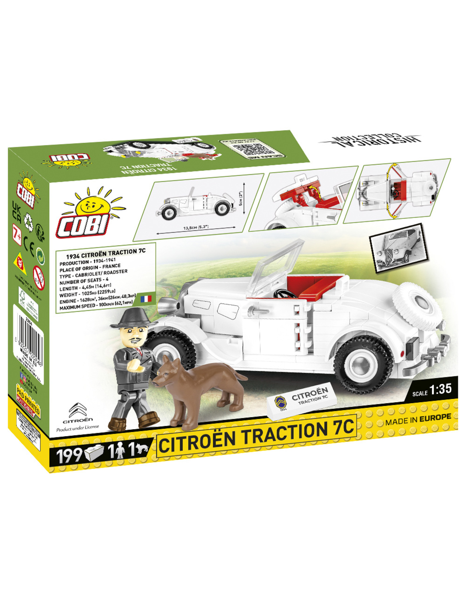 COBI COBI  WW2 2264 - Citroën Traction 7C