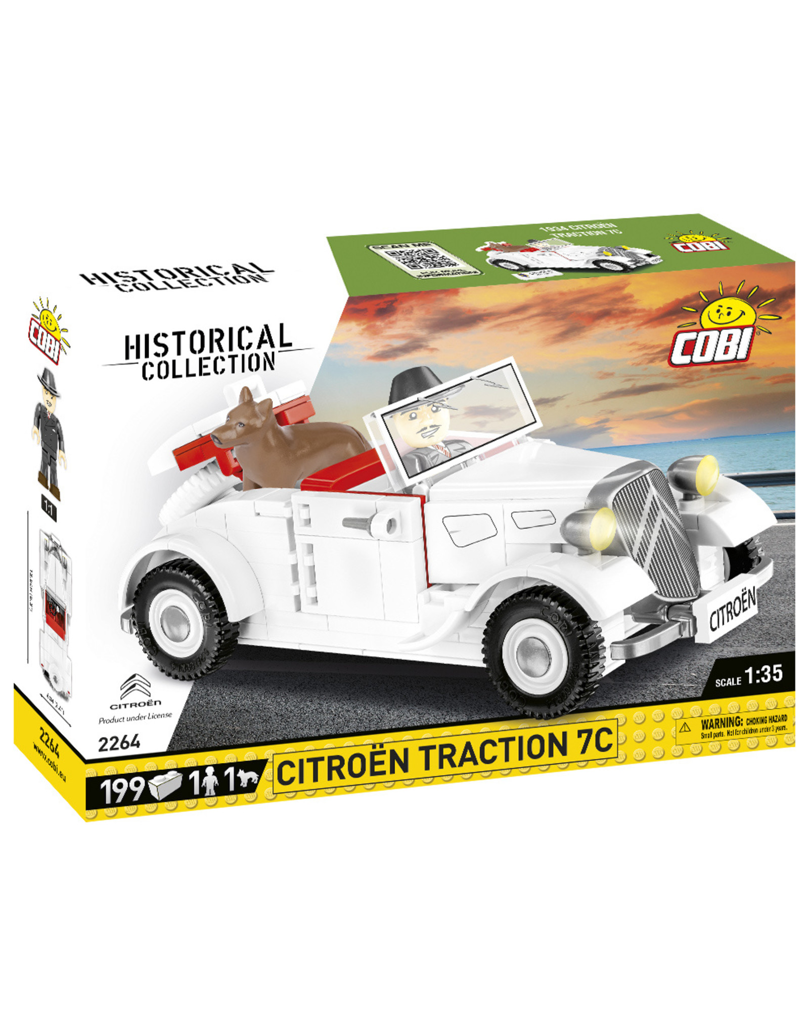 COBI COBI  WW2 2264 - Citroën Traction 7C