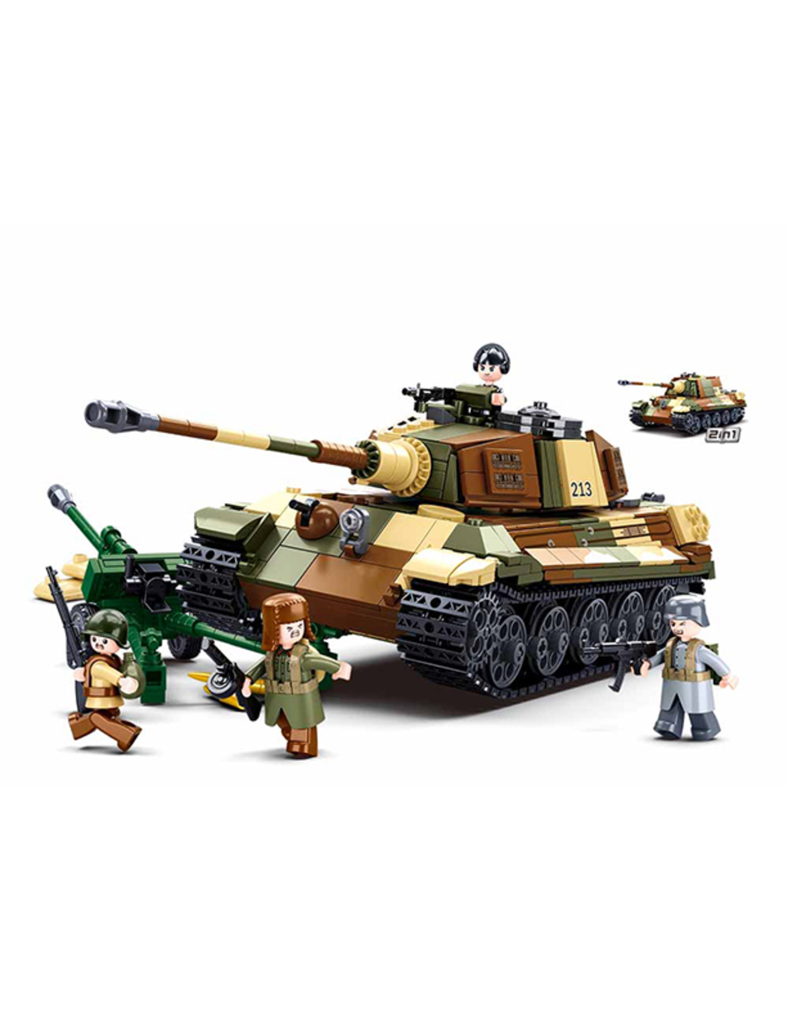 Sluban Sluban Großer deutscher Panzer M38-B0980