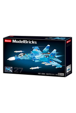 Sluban Sluban Blue Fighter Jet 2 in1