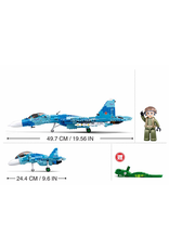 Sluban Sluban Blue Fighter Jet 2 in1