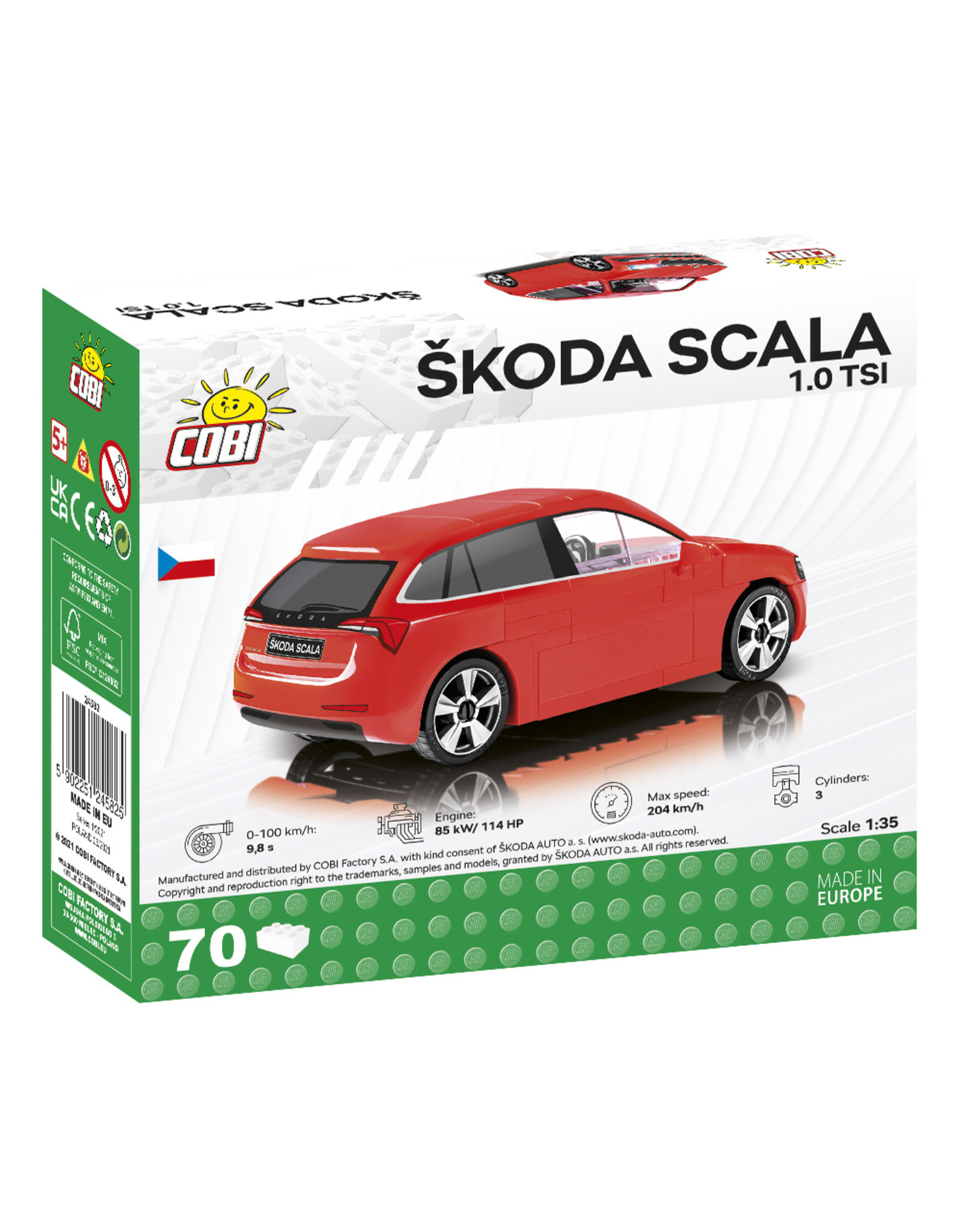 COBI COBI 24582 Skoda Scala 1.0TSI