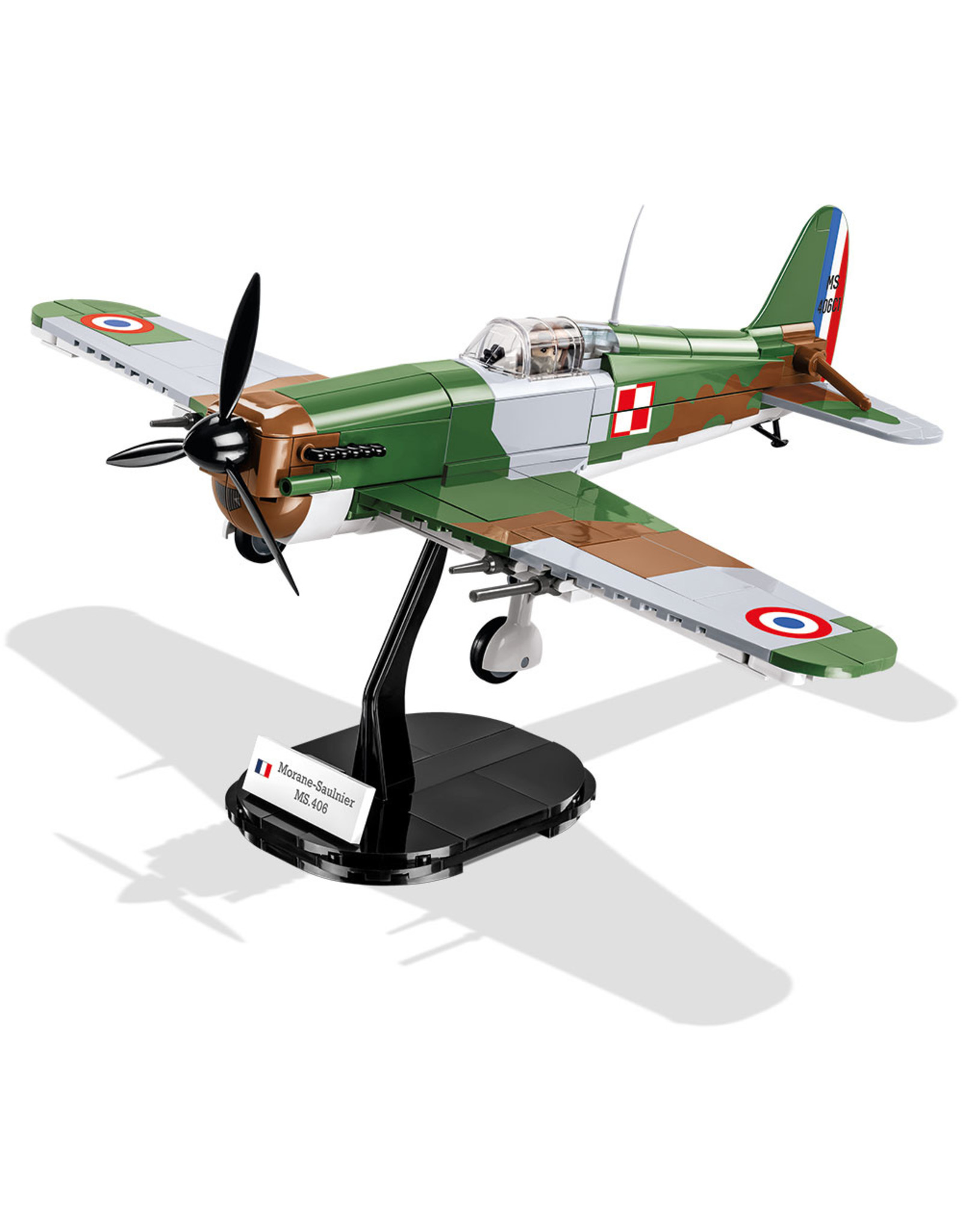 COBI Cobi WW2 5724 - Morane Saulnier MS.406