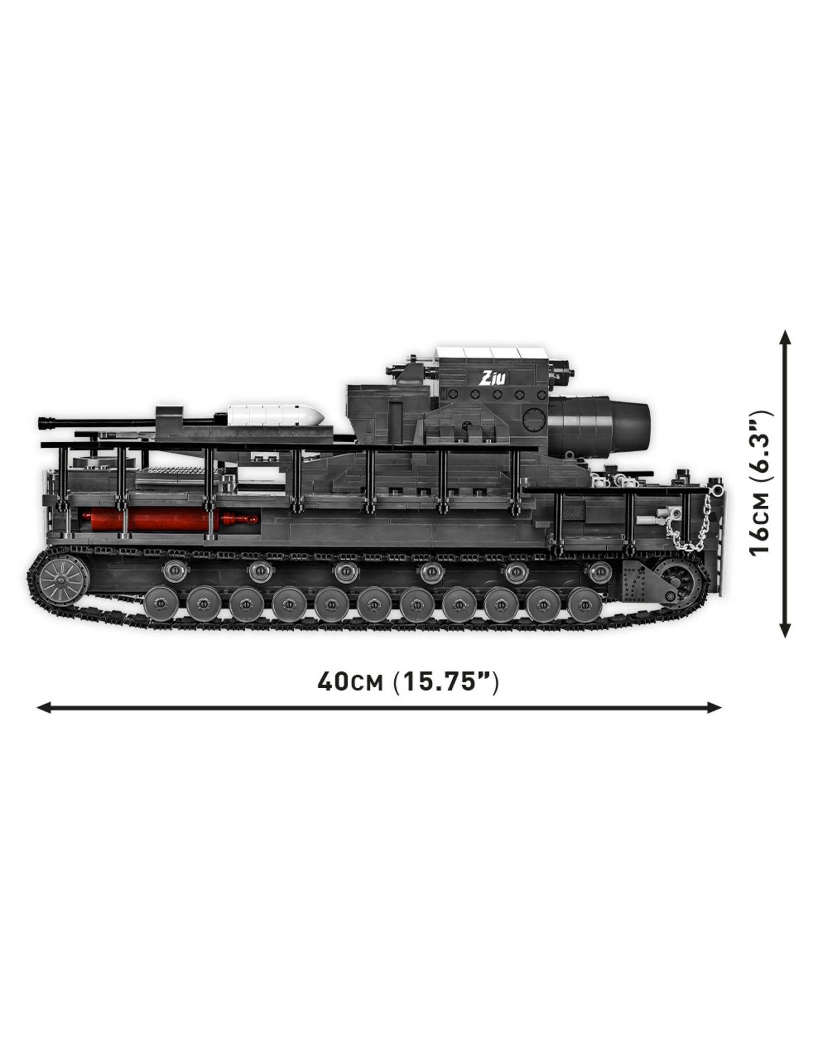 COBI COBI WW2 2560 60cm Karl-Gerat 040 ZIU