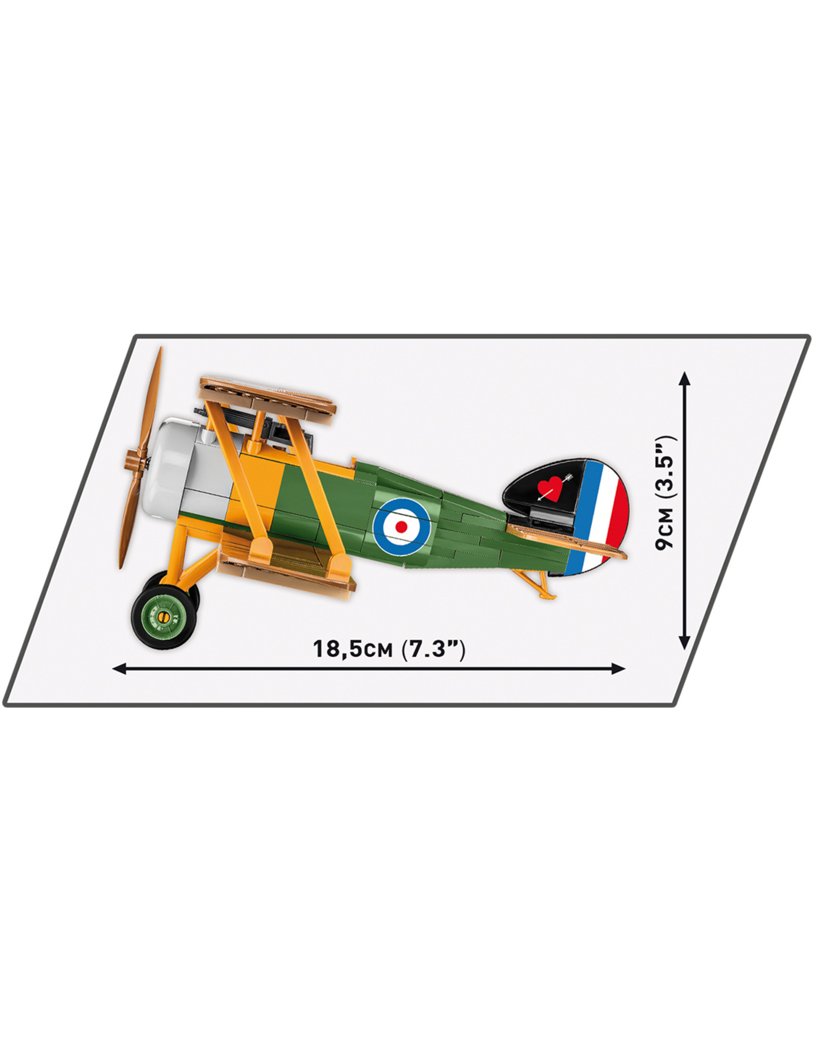 COBI COBI WW1 2987 - Sopwith F1 Camel