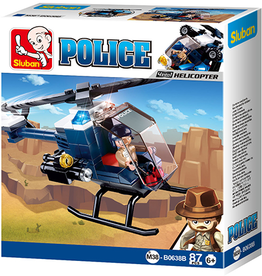 Sluban Sluban Police Helicopter