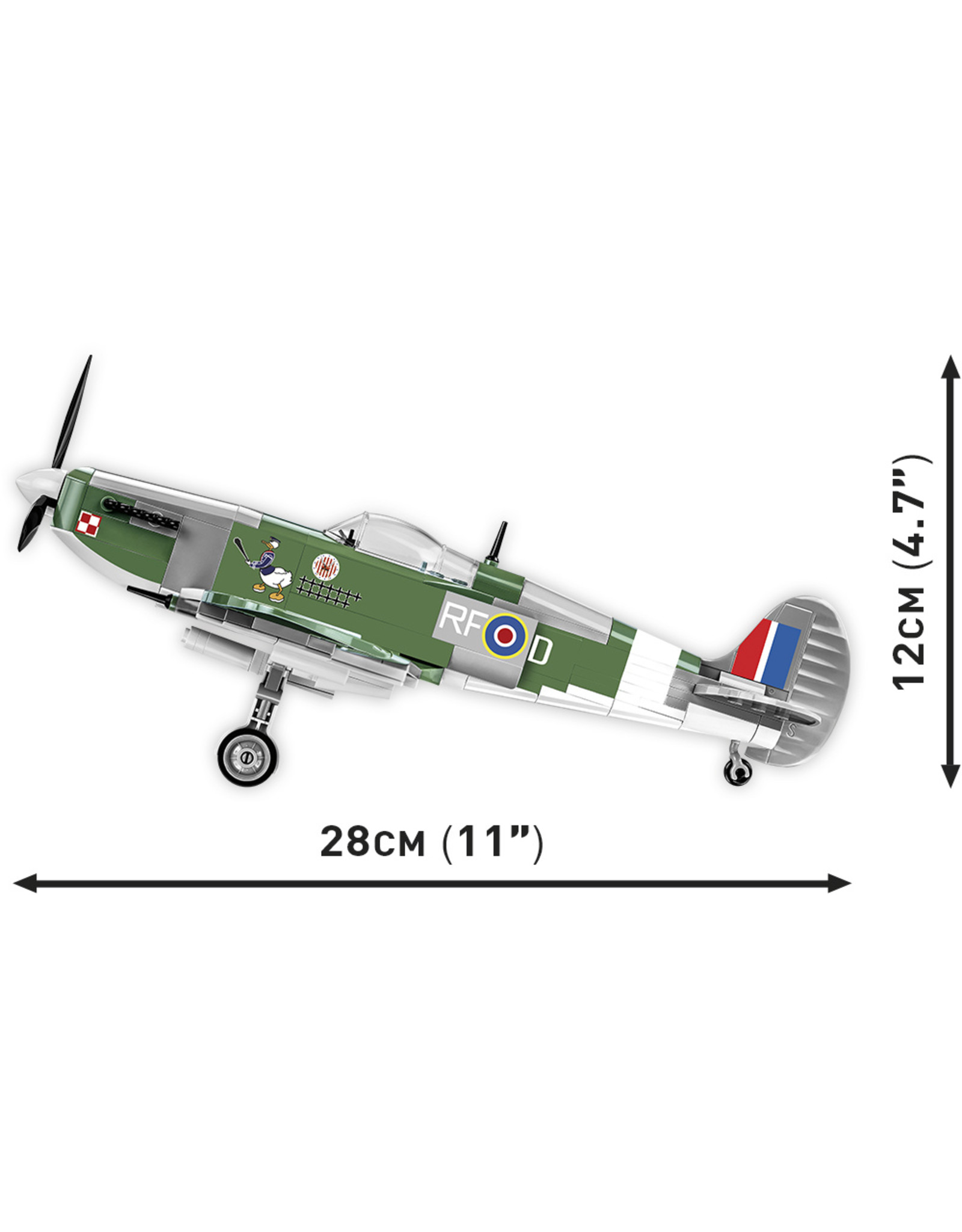 COBI COBI  WW2 5725 - Spitfire MK.VB