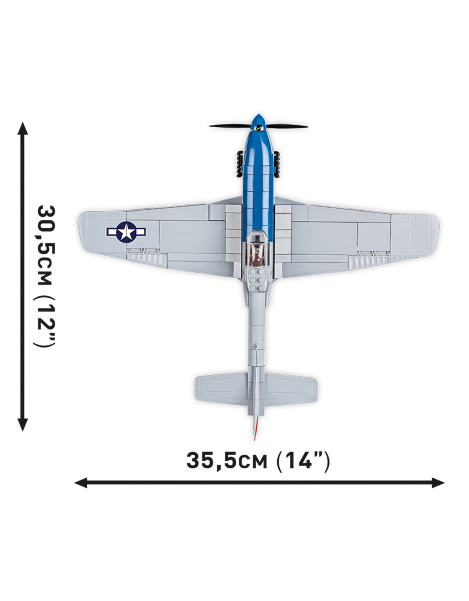 COBI COBI  WW2 5719 - P-51D Mustang