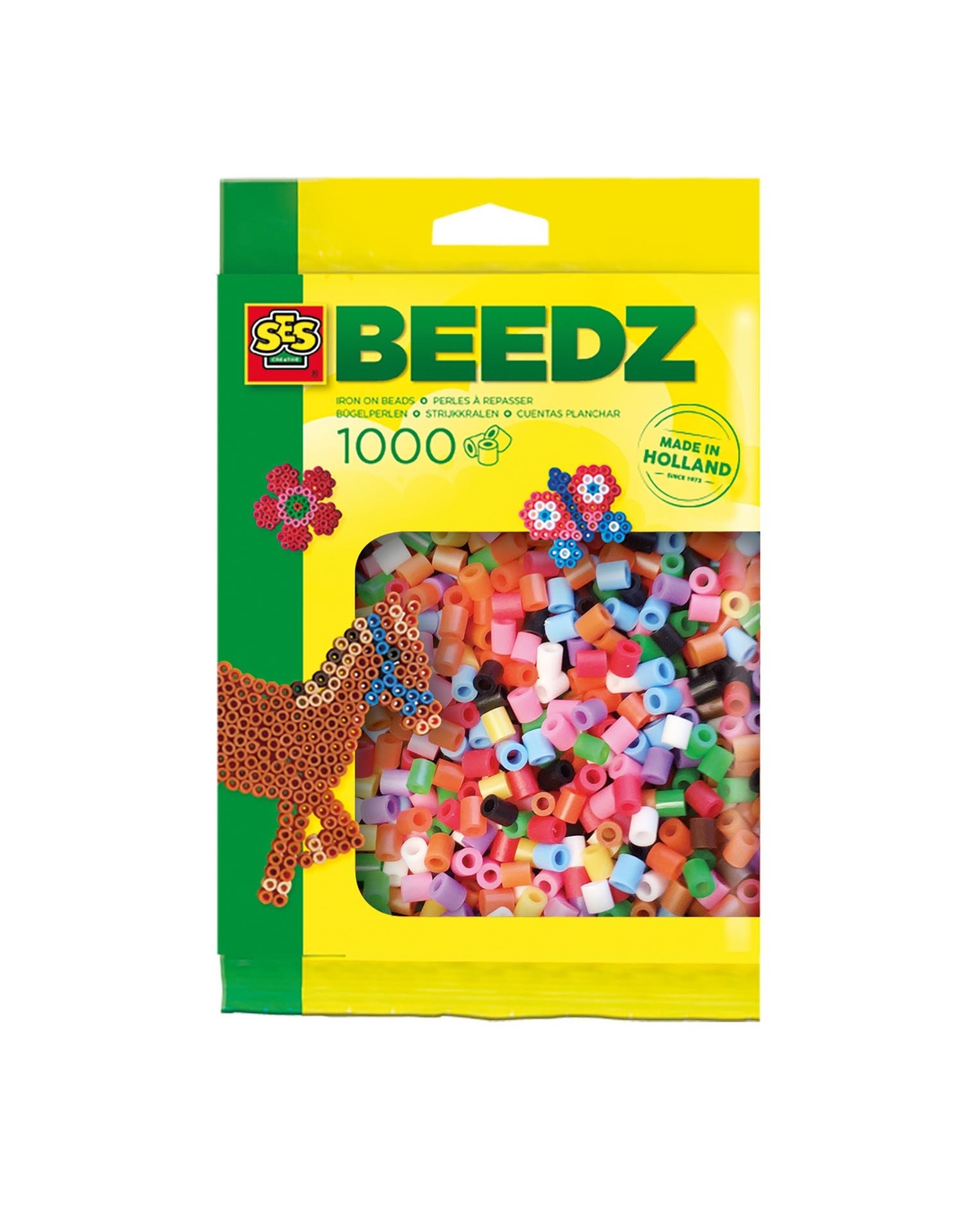 SES Creative Iron on beads 1000 mix basic