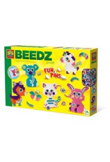 SES Creative Iron on beads - FunPins glitter animals