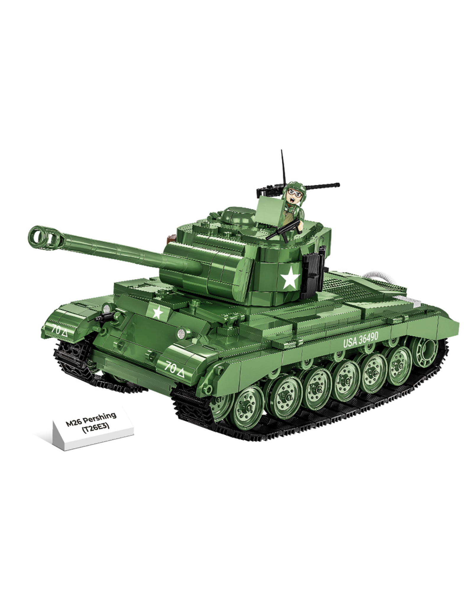 COBI COBI  WW2 2564 - M-26 Tank Pershing