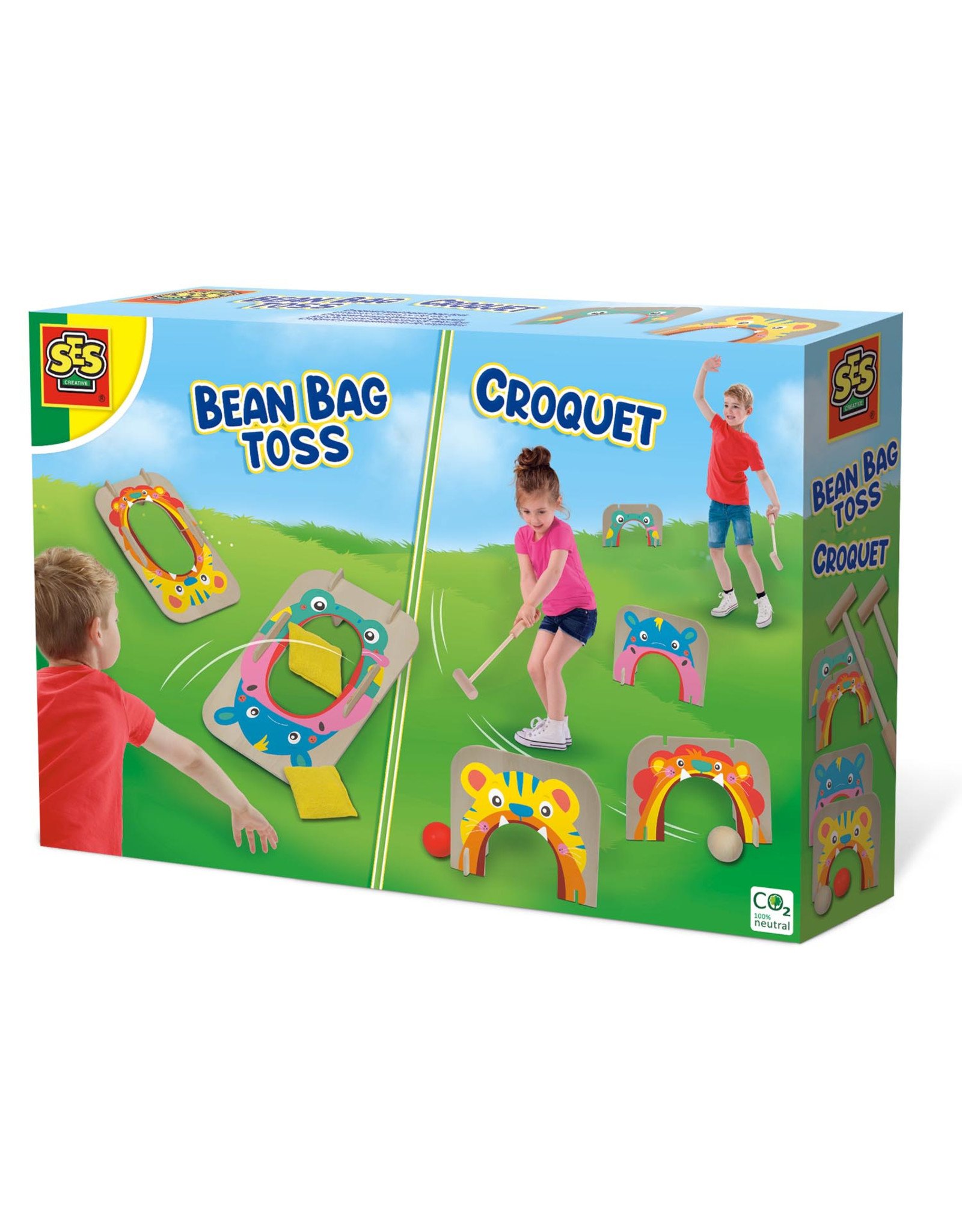 SES Creative Croquet and bean bag toss