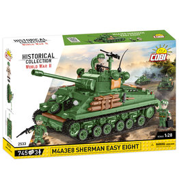 COBI COBI WW2 2533- M4A3E8 Sherman Easy Eight