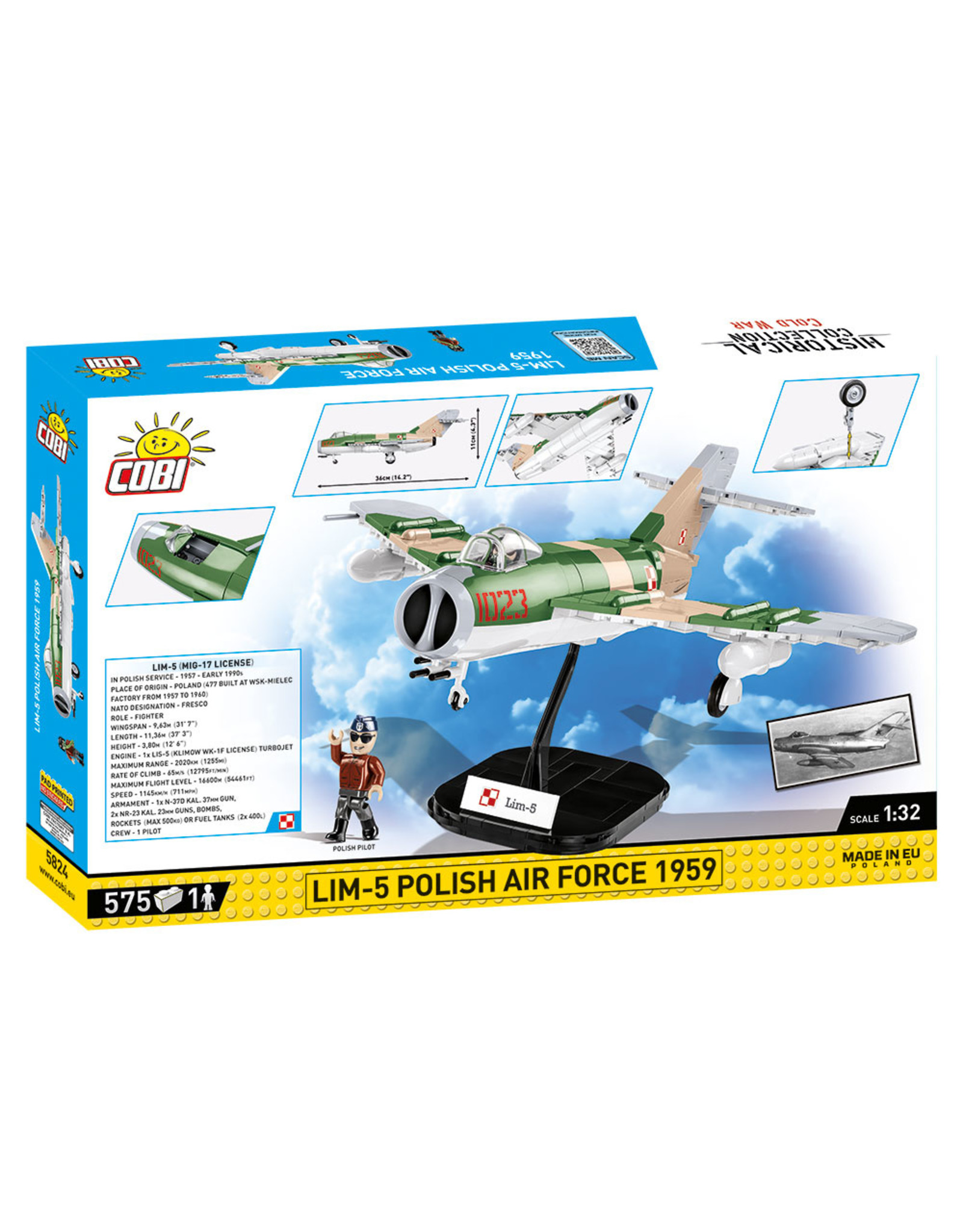 COBI COBI  5824 LIM-5 Polish Air Force 1959