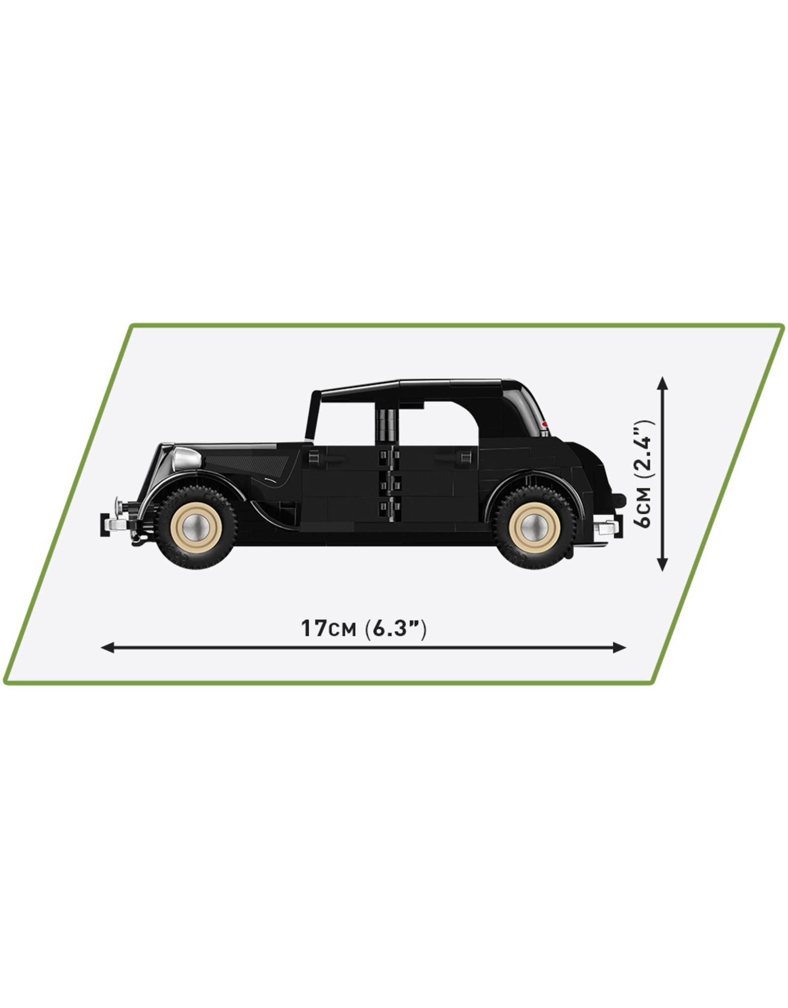 COBI COBI  WW2 2267 - Citroën 15CV Six D