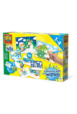 SES Creative SES Creative My First Colouring with water - Hidden animals Mega set