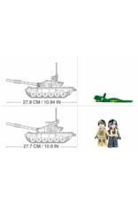 Sluban Sluban T-72B3 main battle tank 2in1