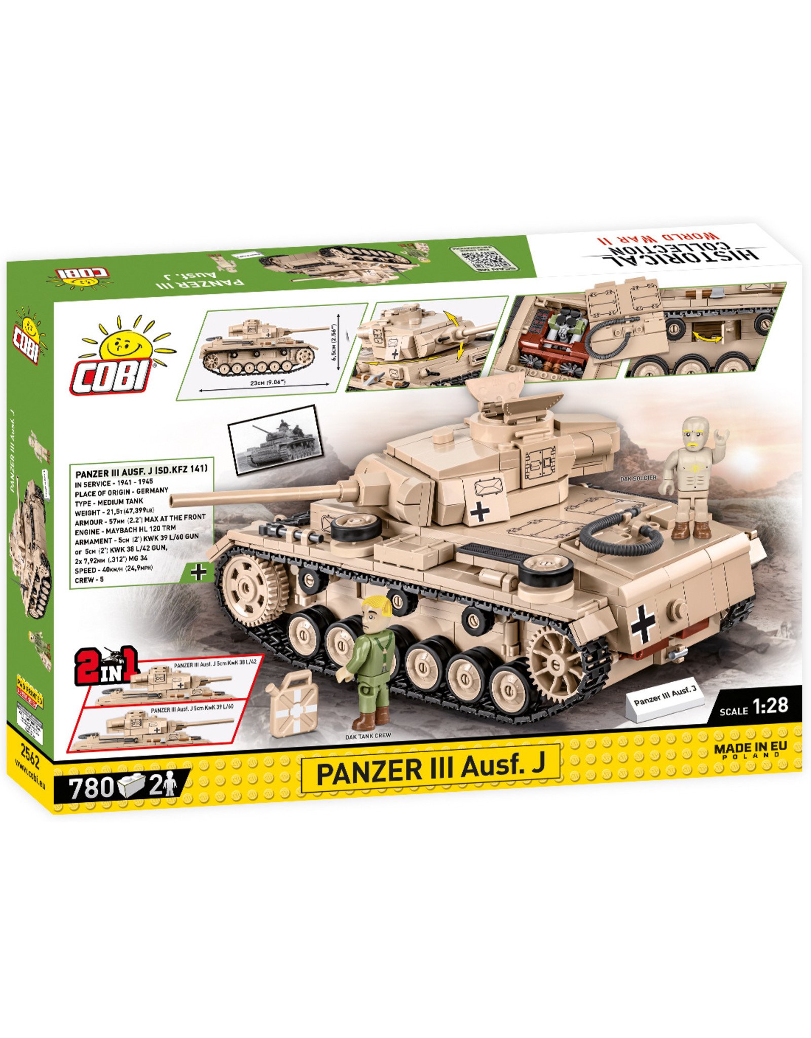 COBI COBI 2562  - Panzer III Ausf. J