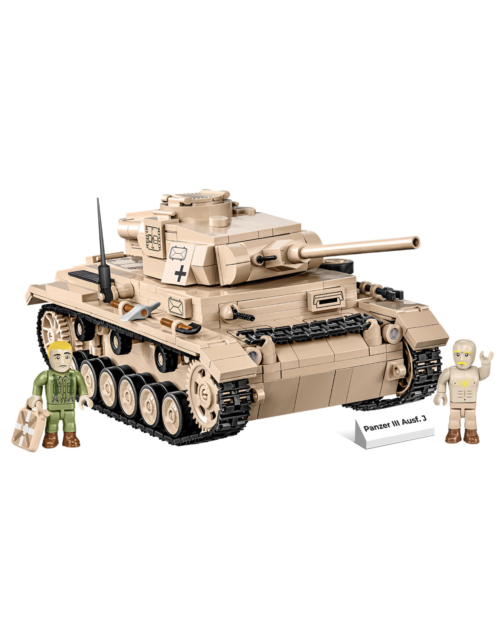 COBI Panzer III Ausf. J Tank: Set #2562 —  Cobi Building Sets