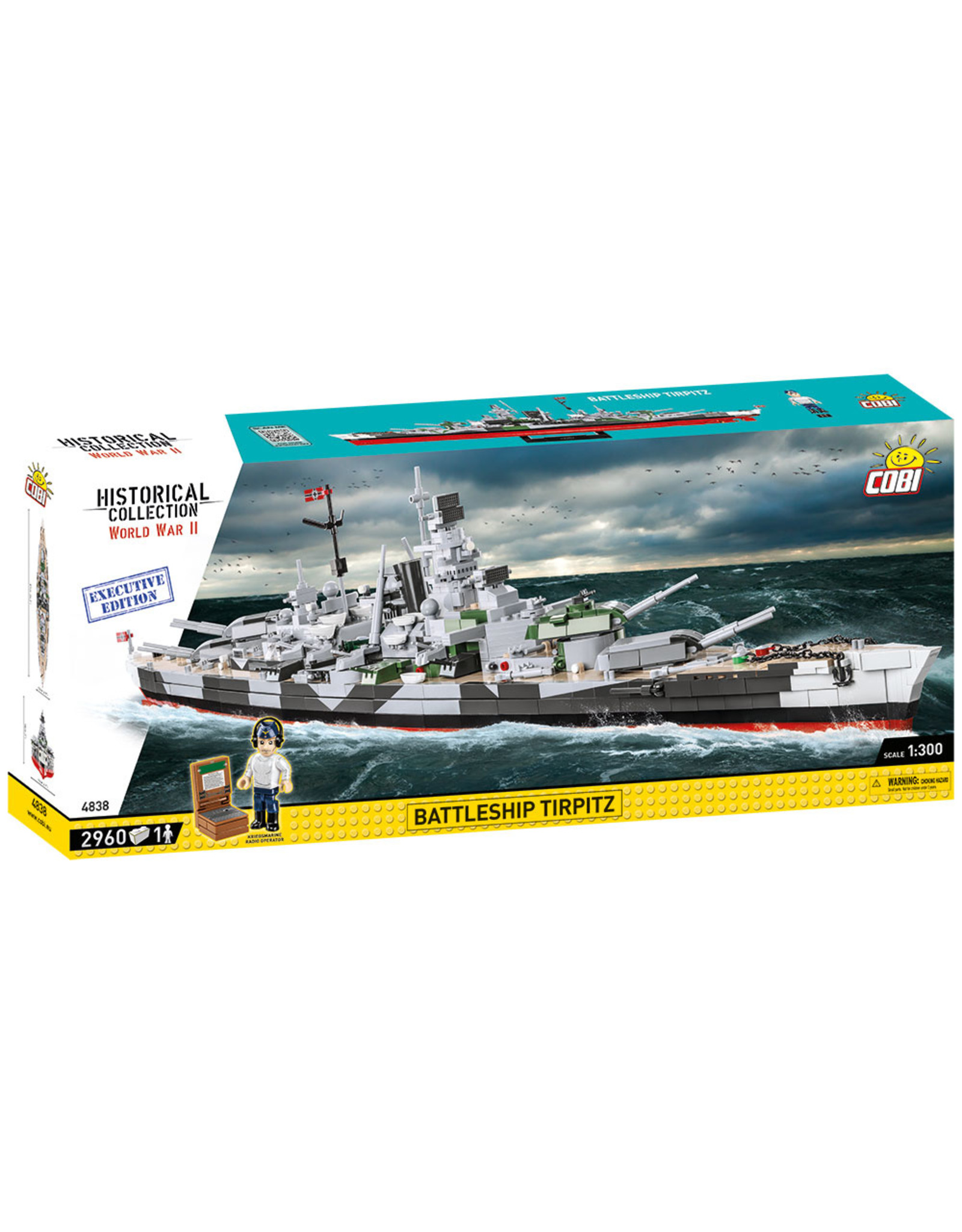 COBI COBI 4838 Battleship Tirpitz  EXE Edition