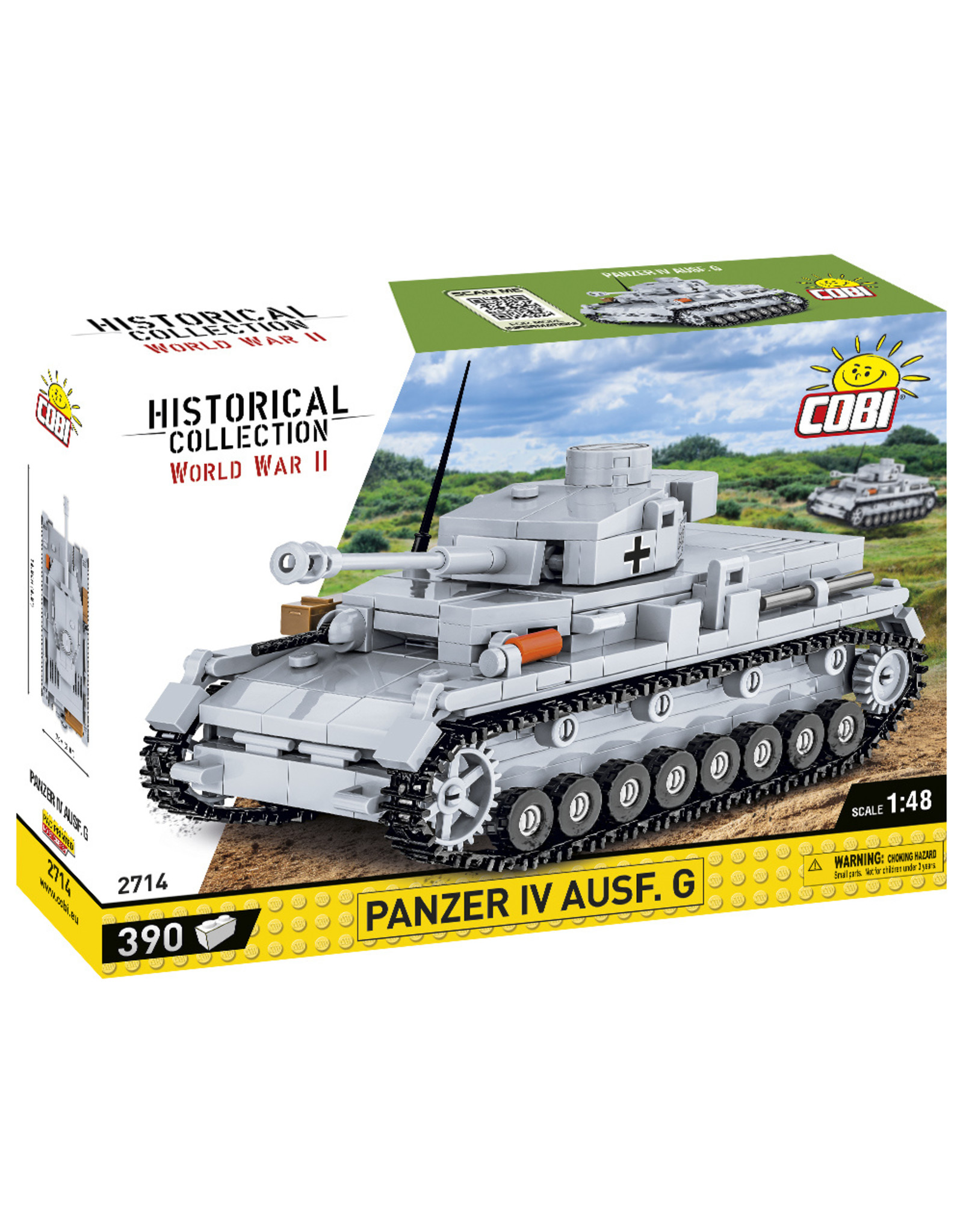 COBI Cobi WW2 2714 - Panzer IV Ausf G