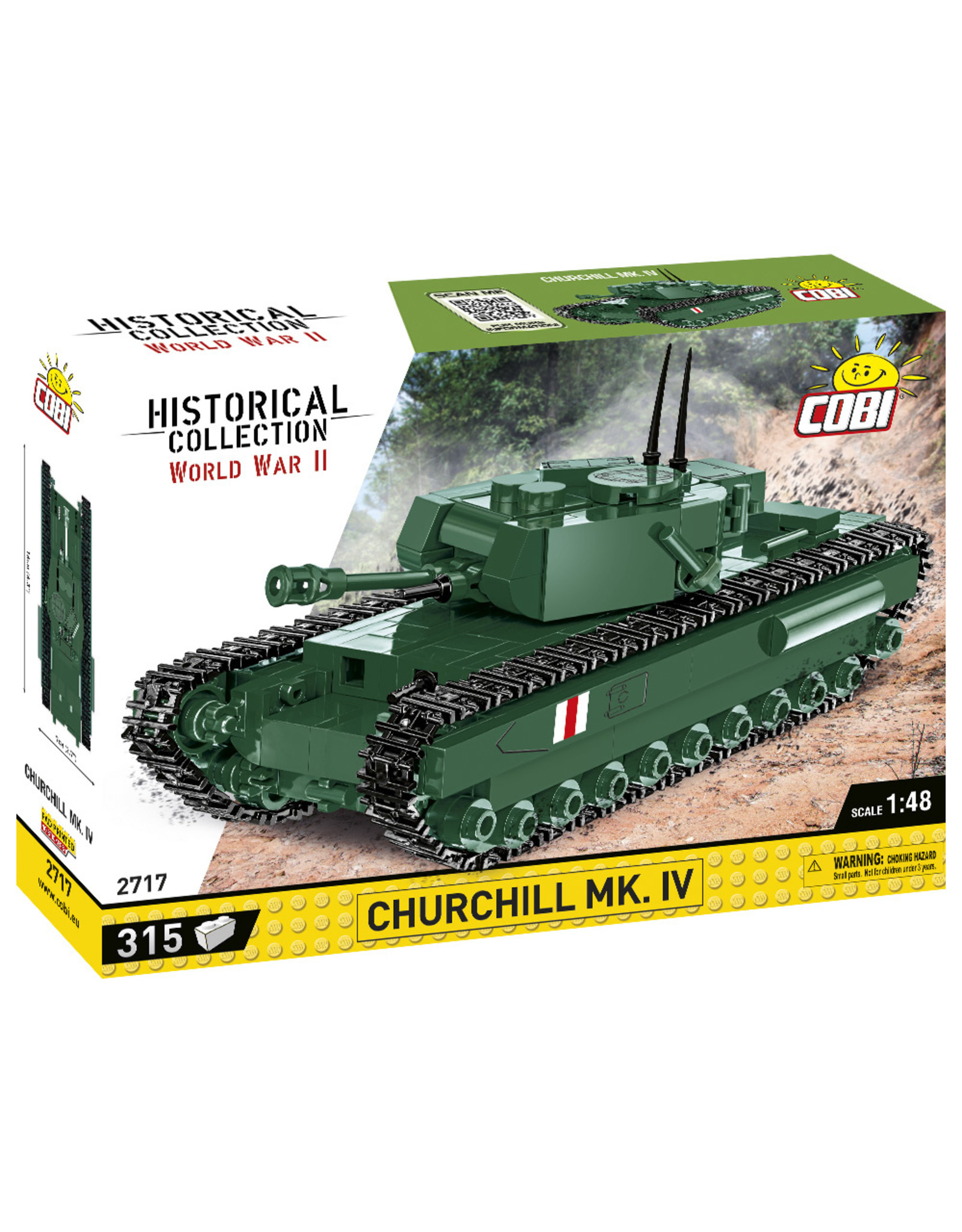 COBI Cobi WW2 2717 - Churchill MK.IV