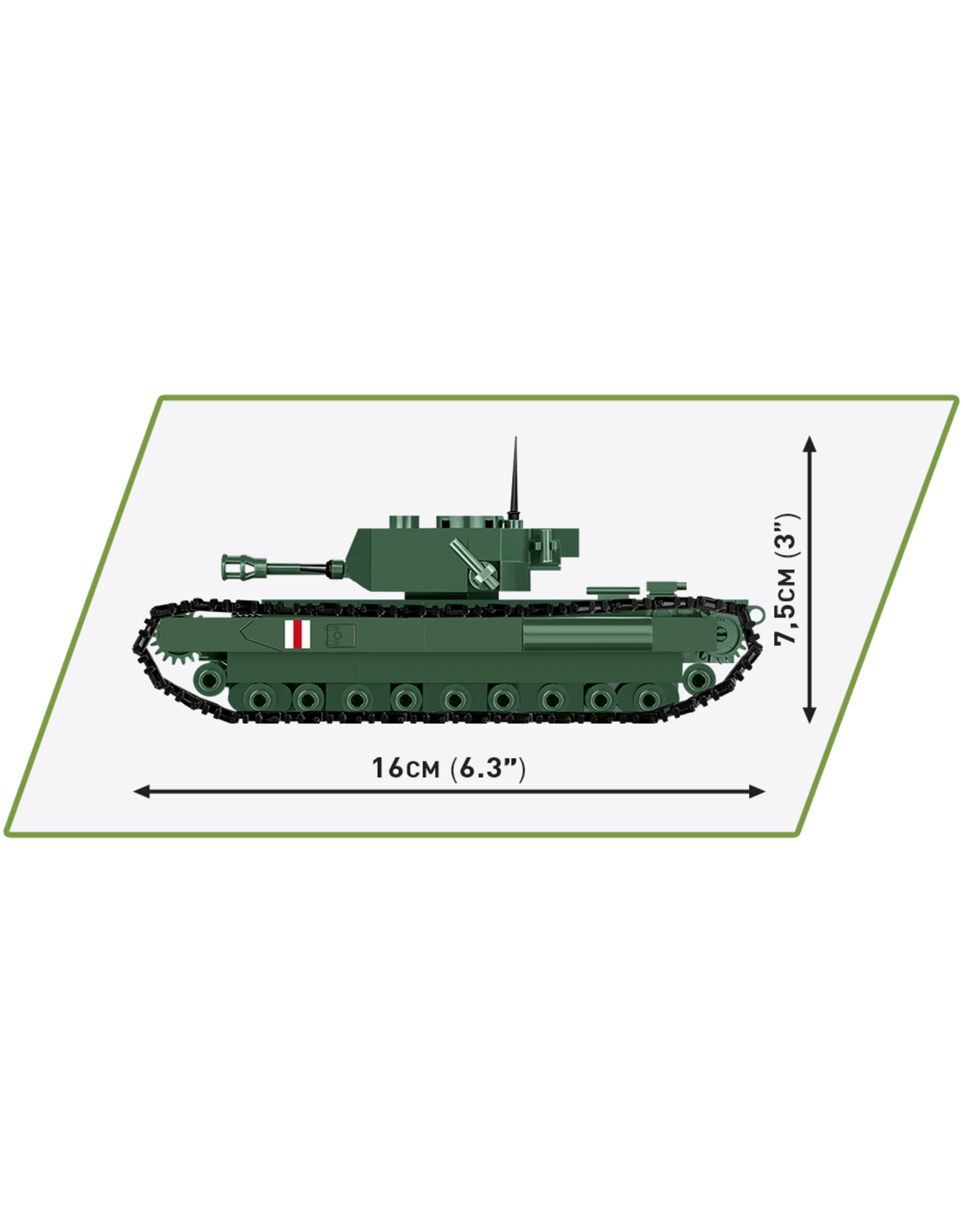 COBI Cobi WW2 2717 - Churchill MK.IV