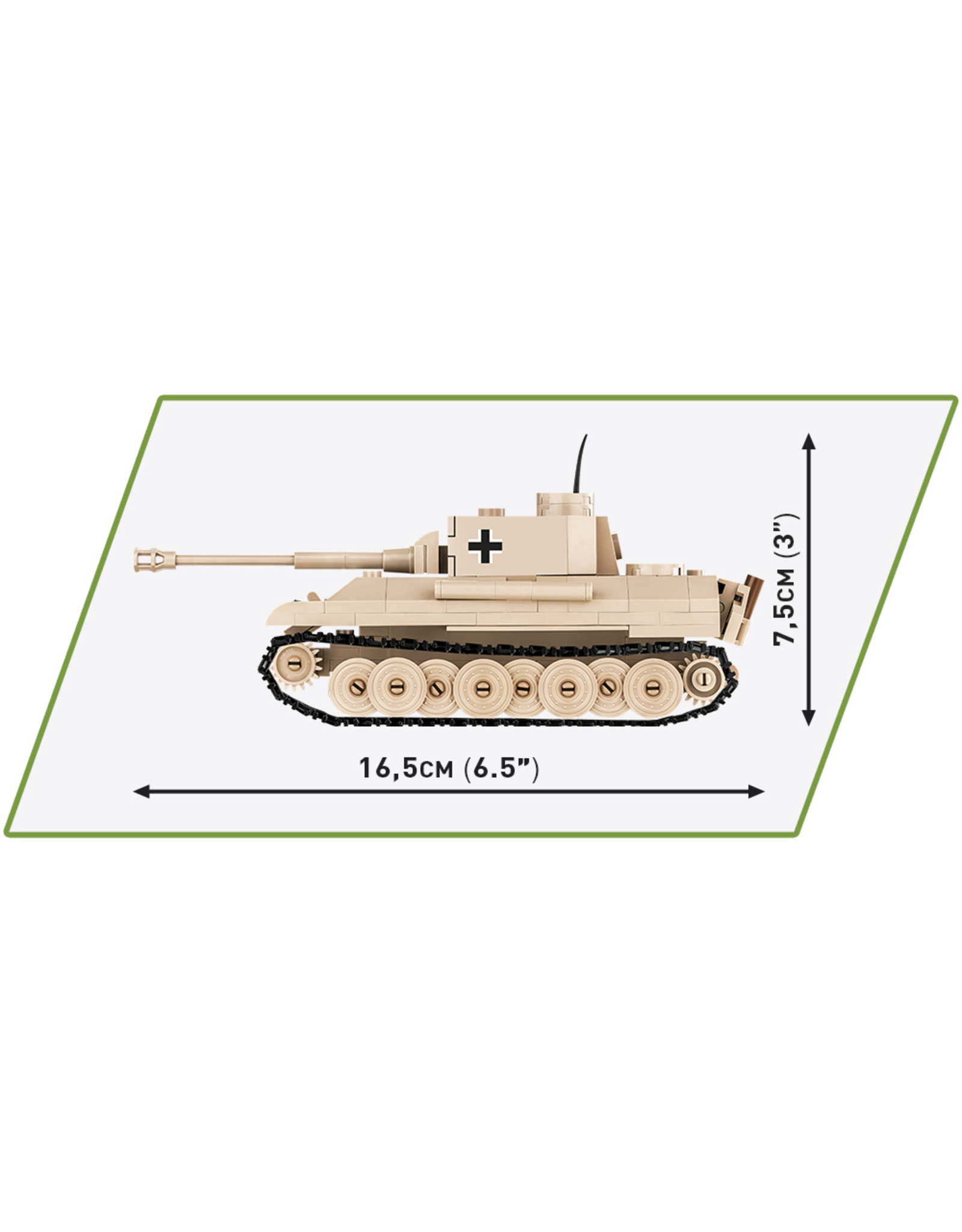 COBI Cobi WW2 2713 - Panzer V Panther