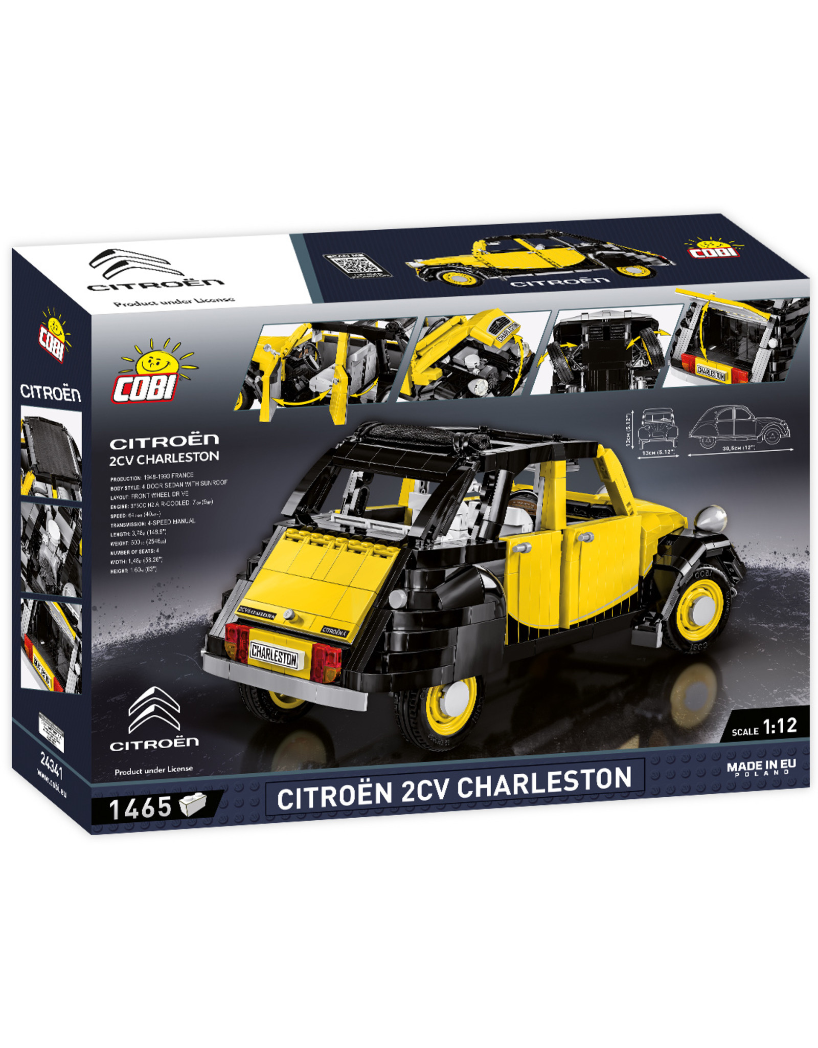 COBI COBI  24341 Citroen 2CV Charleston