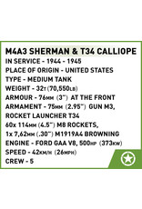 COBI COBI 2569 Sherman M4A3 T34Calliope