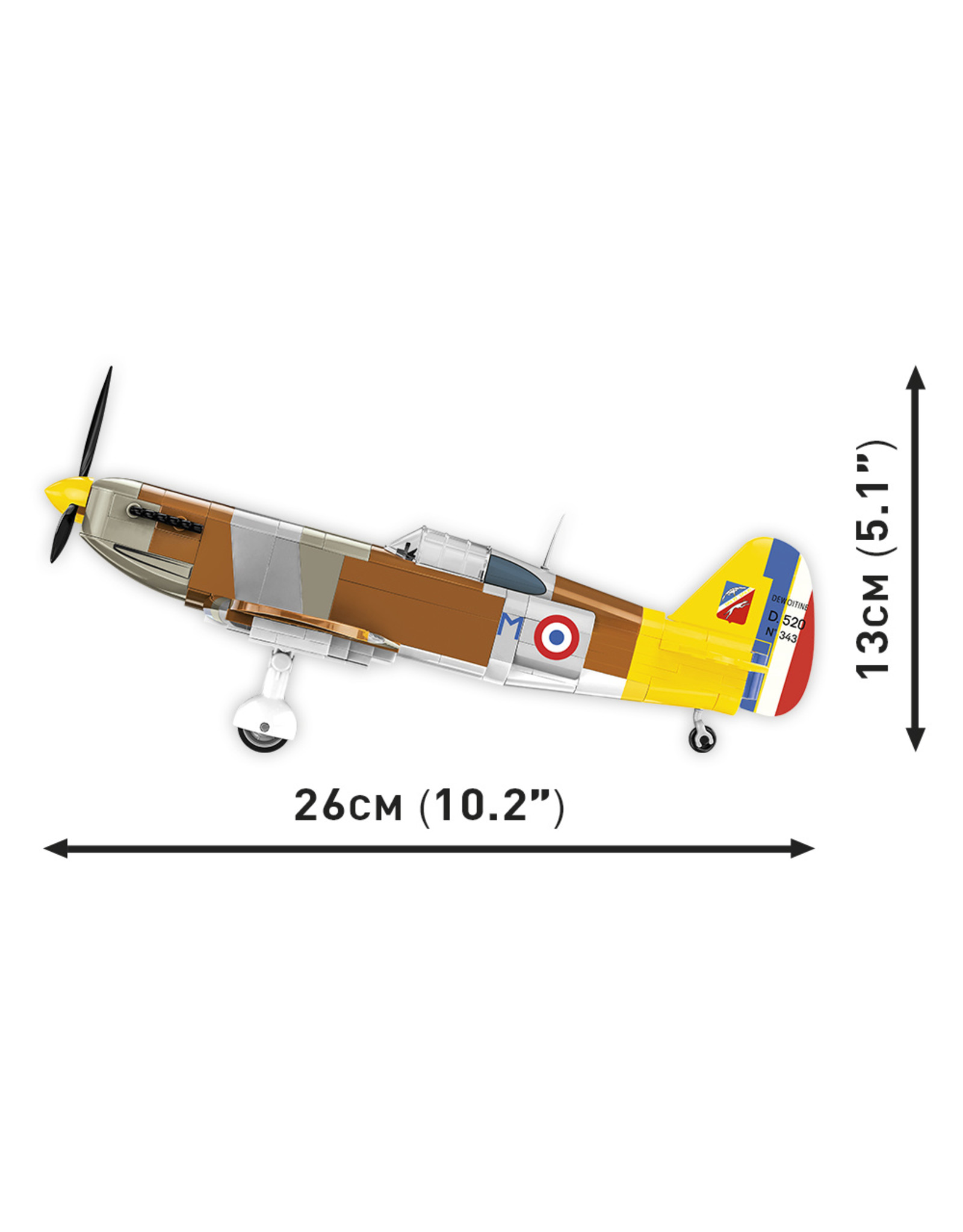 COBI COBI  5734 Dewoitine D.520