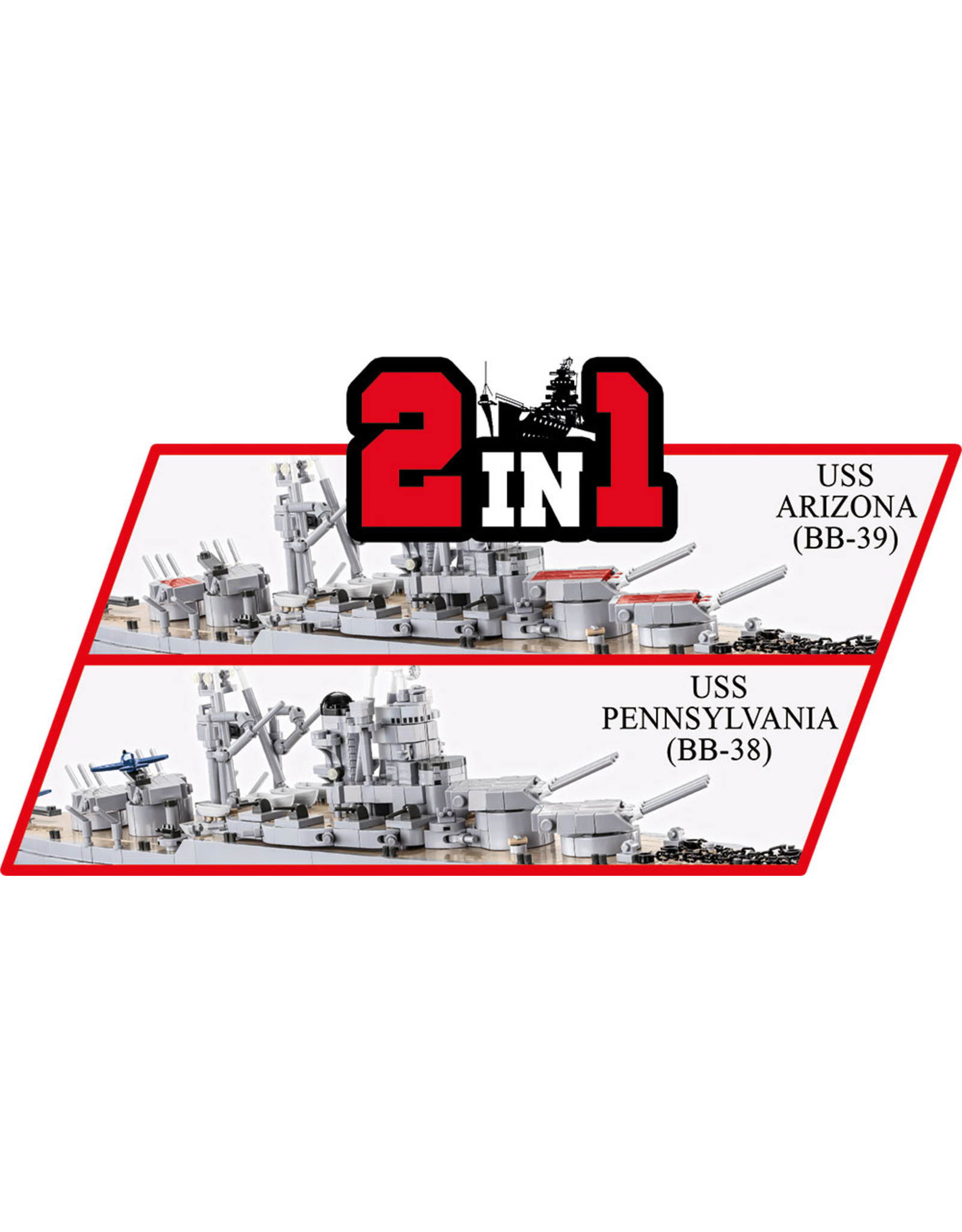 COBI COBI 4842 Battleship  Pennsylvania Class Exe ED