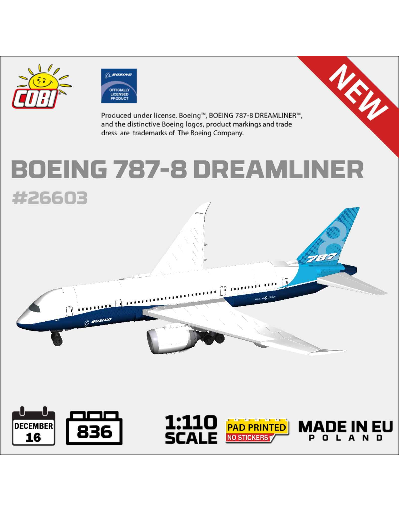 COBI COBI 26603 - Boeing 787 Dreamliner