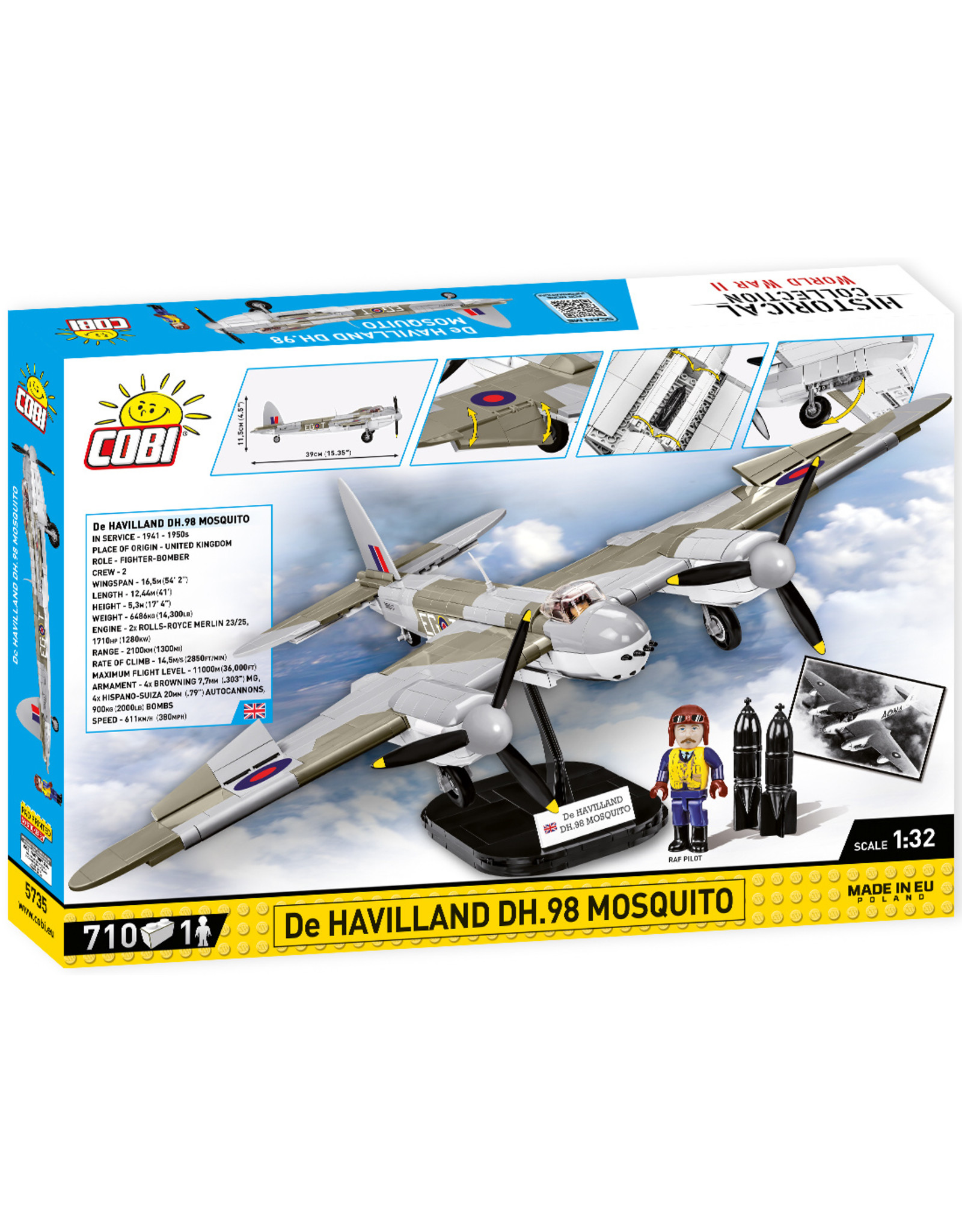 COBI COBI 5735 - De Havilland MosquitoDH-98